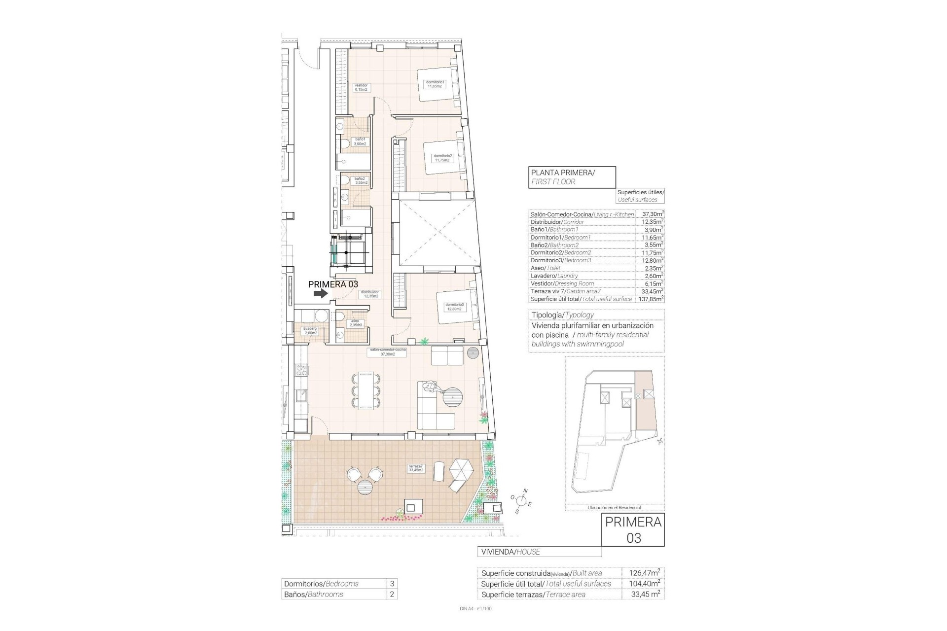 New Build - Wohnung / Apartment -
Hondón de las Nieves - Pueblo