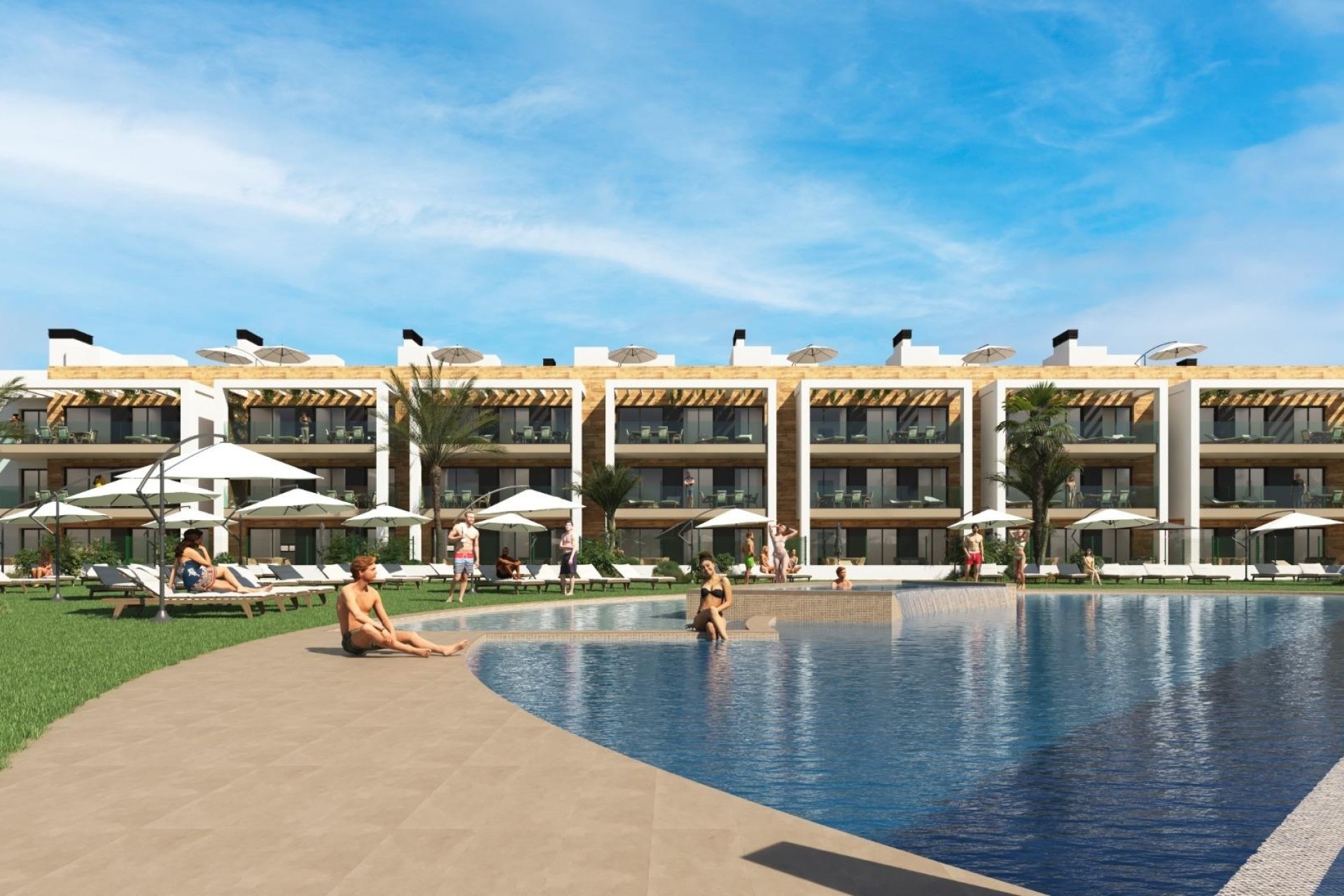 New Build - Wohnung / Apartment -
Los Alcázares - La Serena Golf