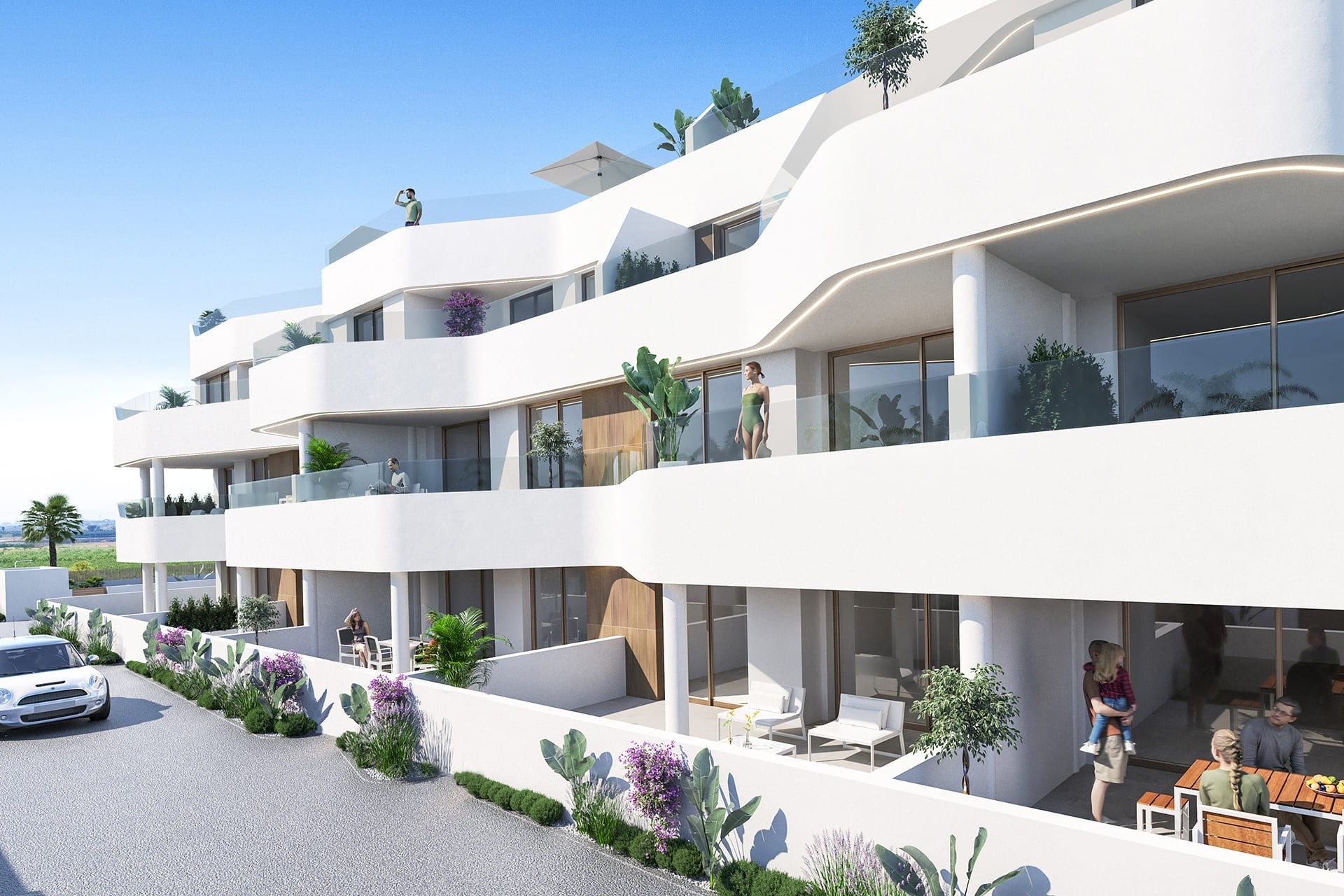 New Build - Wohnung / Apartment -
Los Alcázares - Los Alcazares