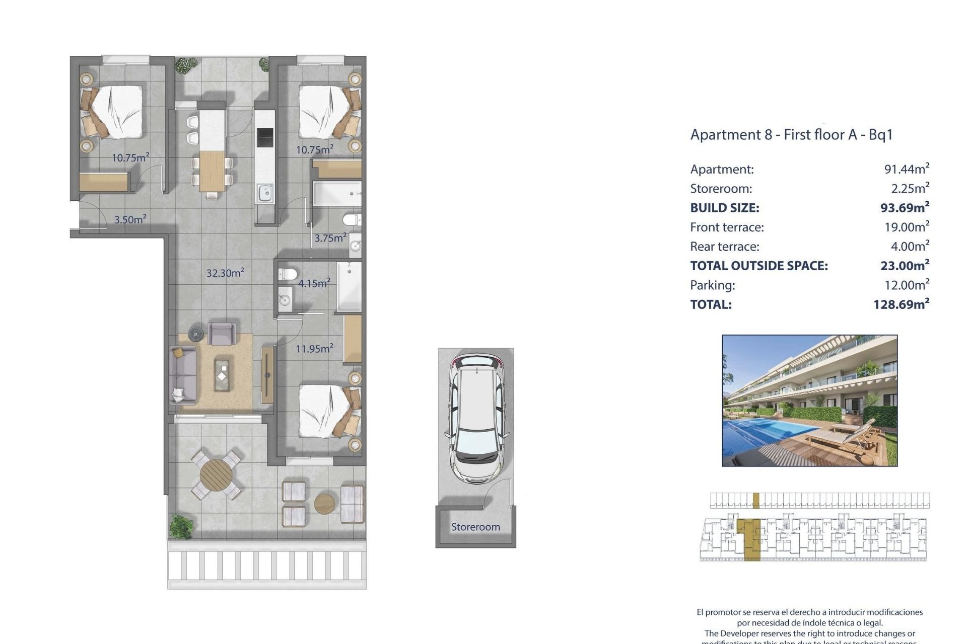 New Build - Wohnung / Apartment -
Los Alcázares - Los Narejos