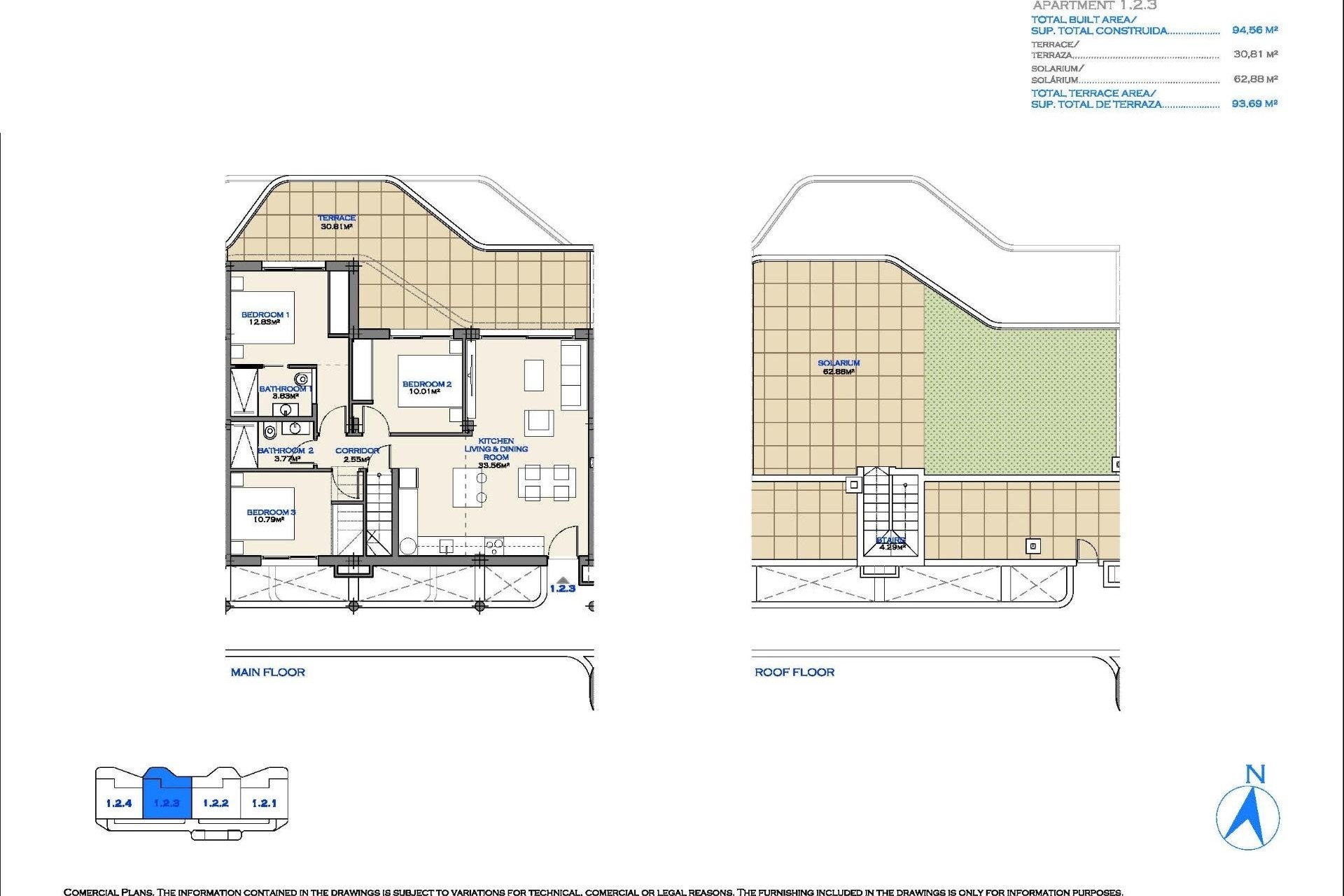 New Build - Wohnung / Apartment -
Los Alcázares - Serena Golf