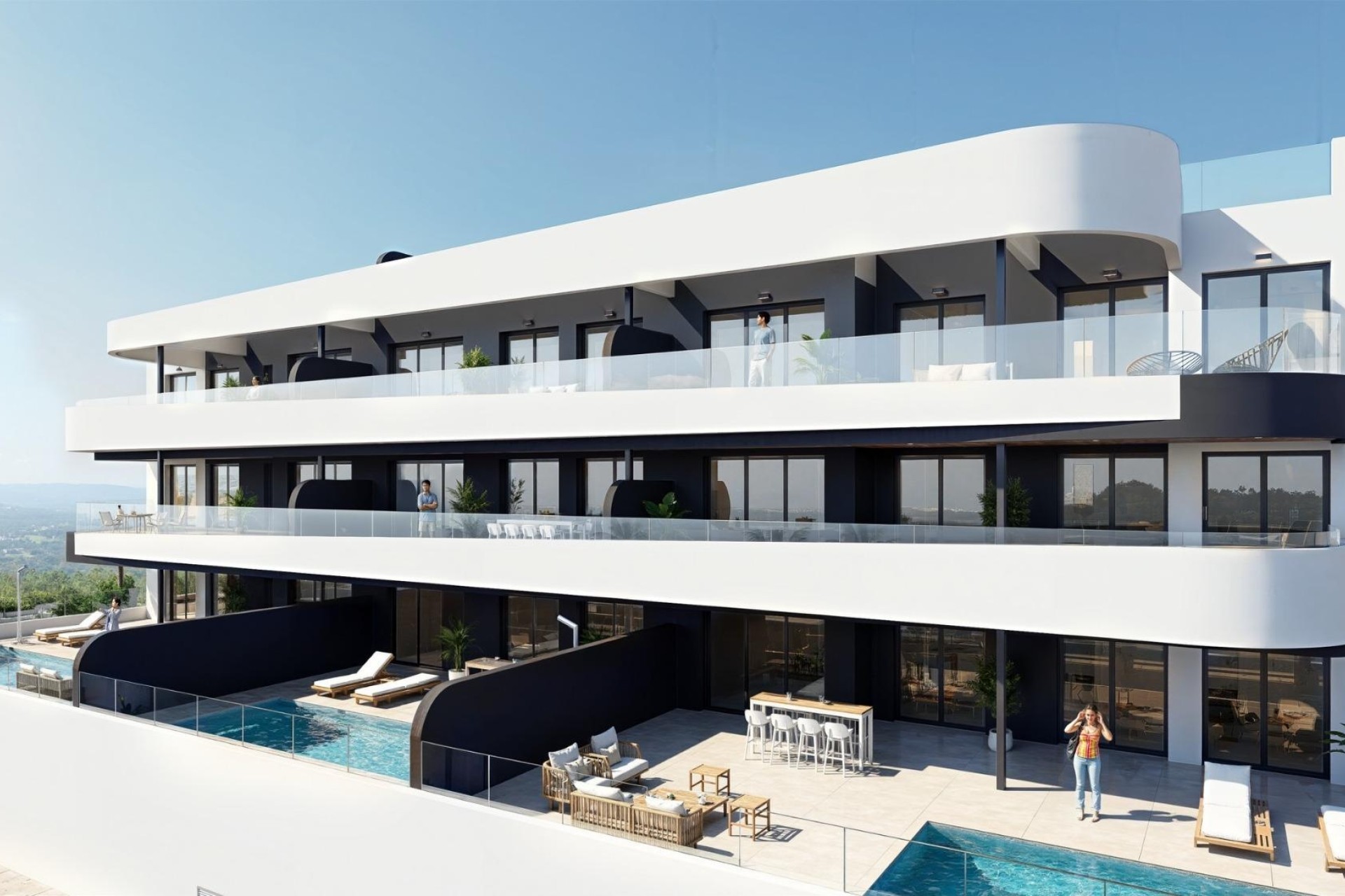 New Build - Wohnung / Apartment -
Los Alcázares - Serena Golf