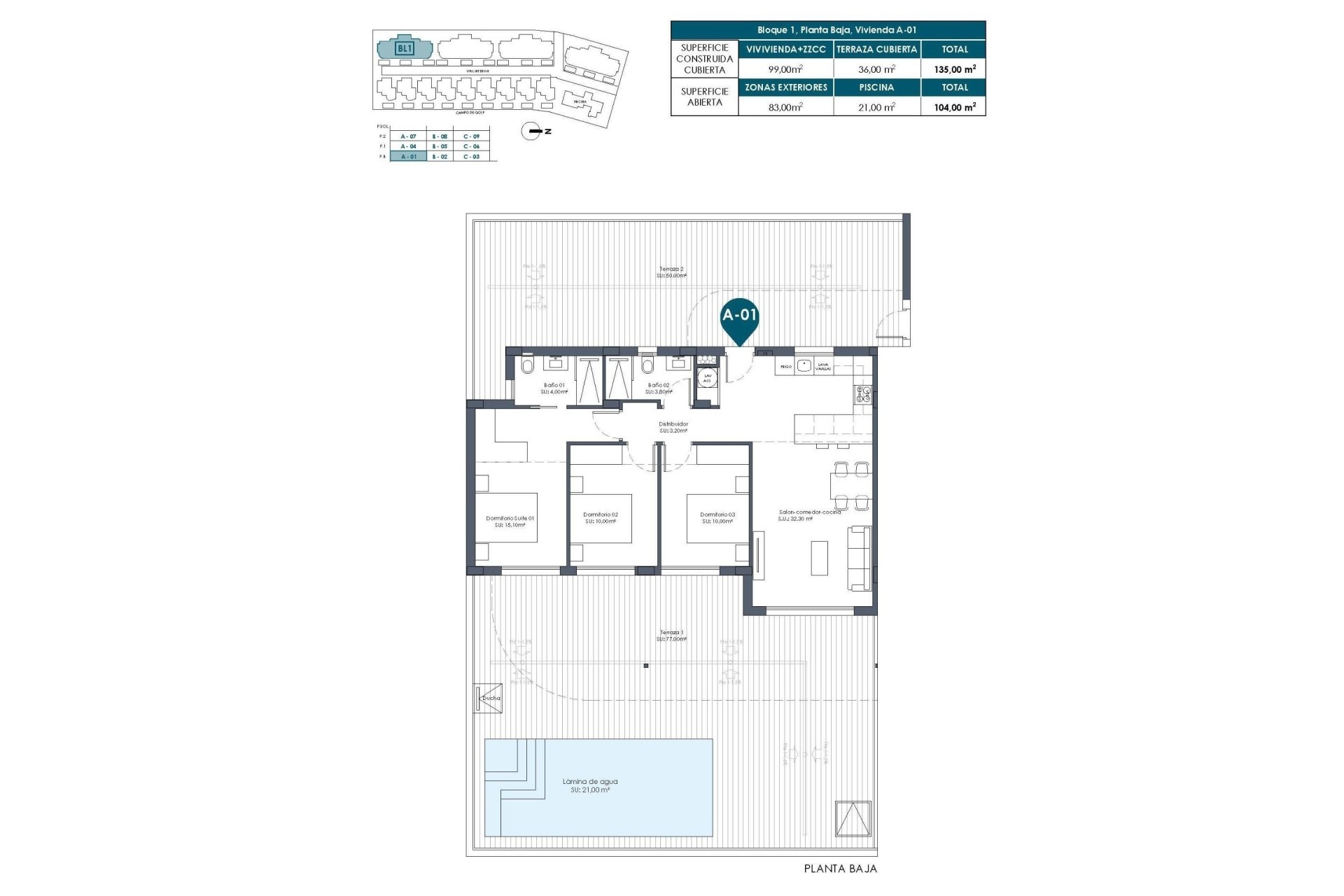 New Build - Wohnung / Apartment -
Los Alcázares - Serena Golf