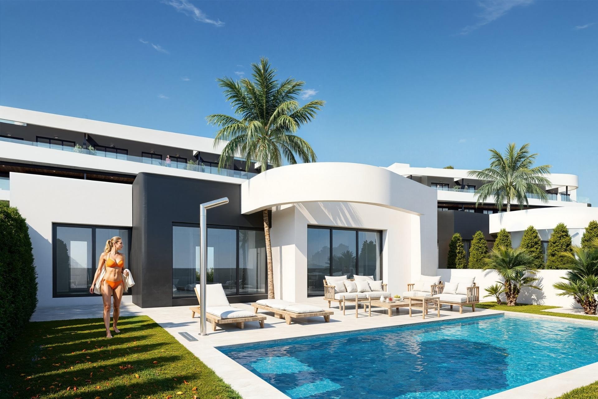 New Build - Wohnung / Apartment -
Los Alcázares - Serena Golf