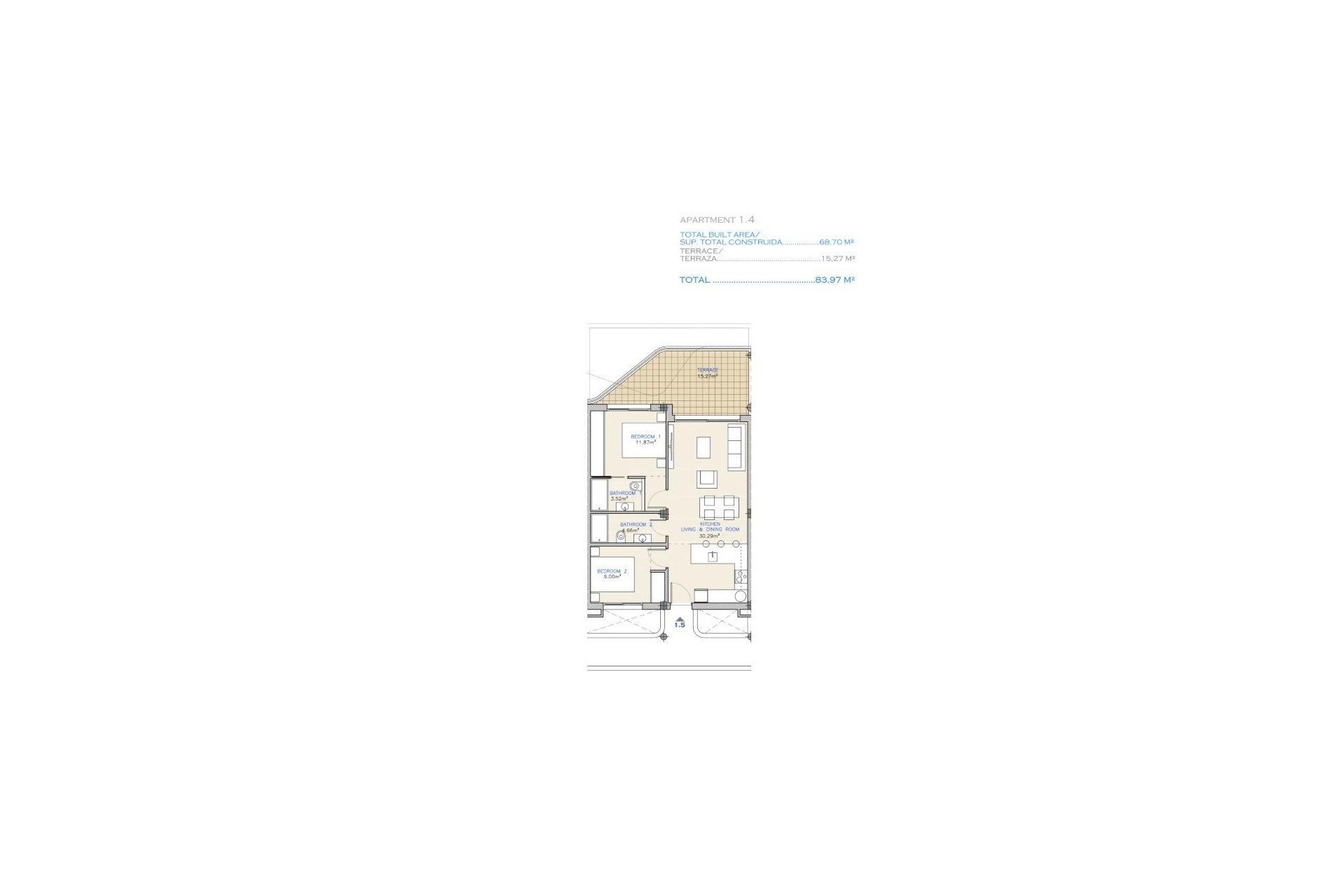 New Build - Wohnung / Apartment -
Los Alcázares - Serena Golf