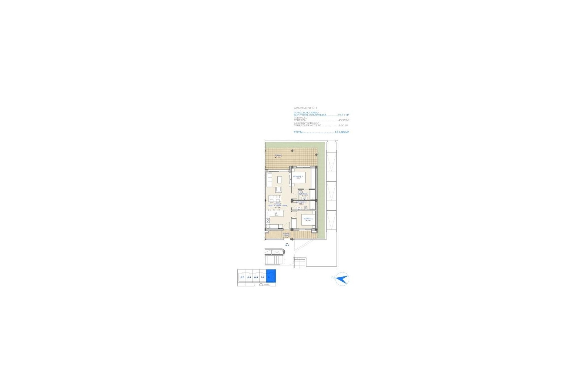 New Build - Wohnung / Apartment -
Los Alcázares - Serena Golf