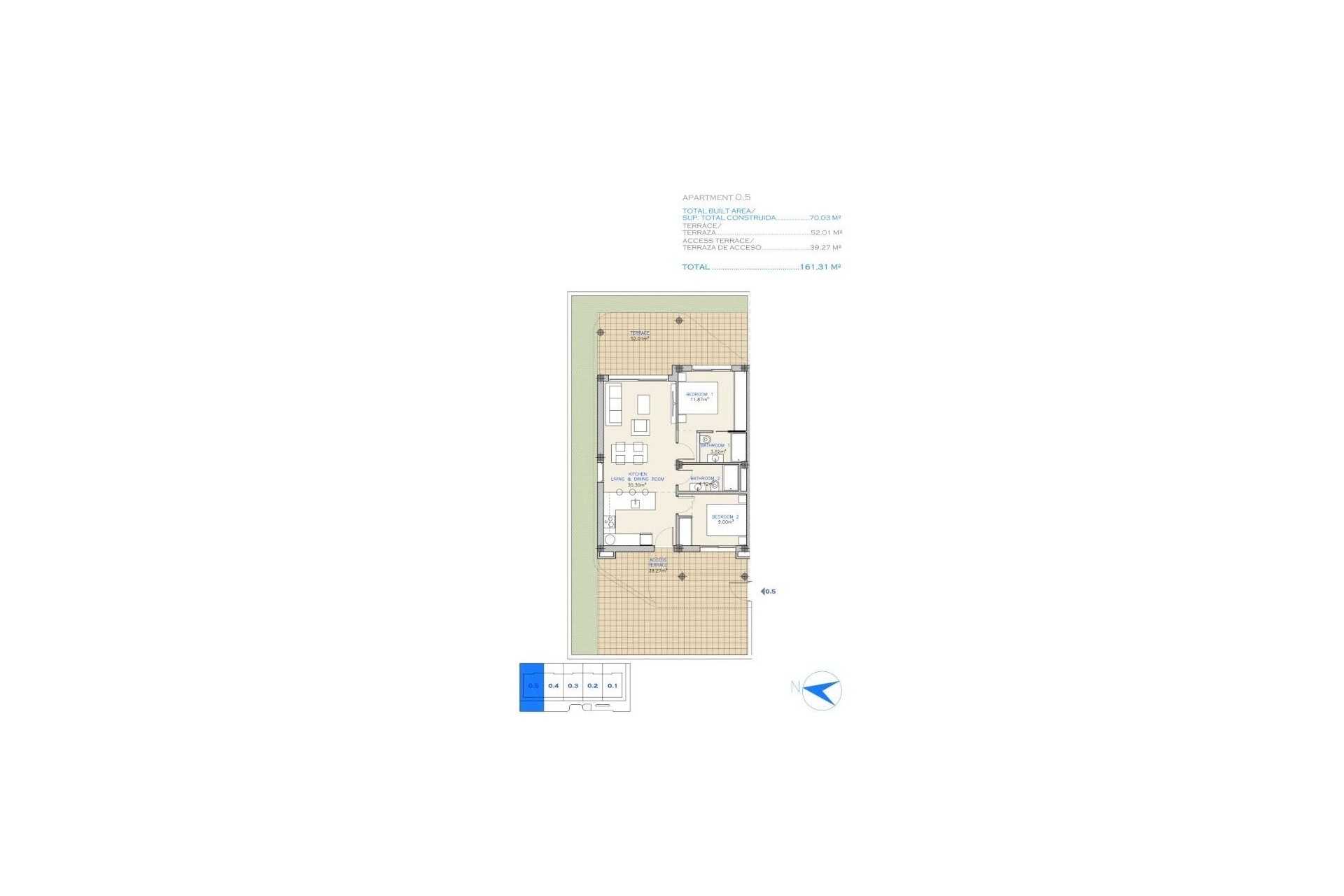 New Build - Wohnung / Apartment -
Los Alcázares - Serena Golf