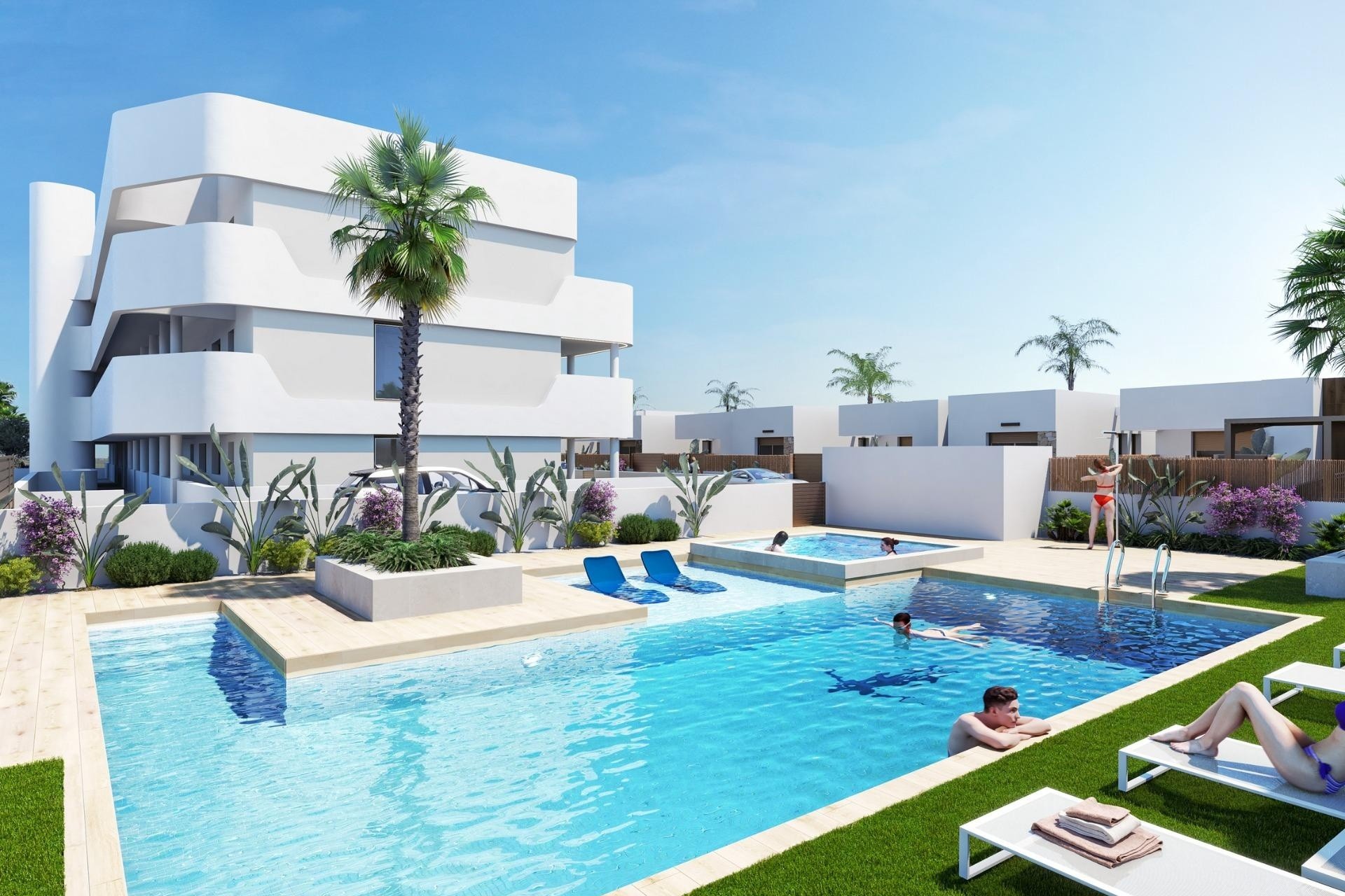 New Build - Wohnung / Apartment -
Los Alcázares - Serena Golf