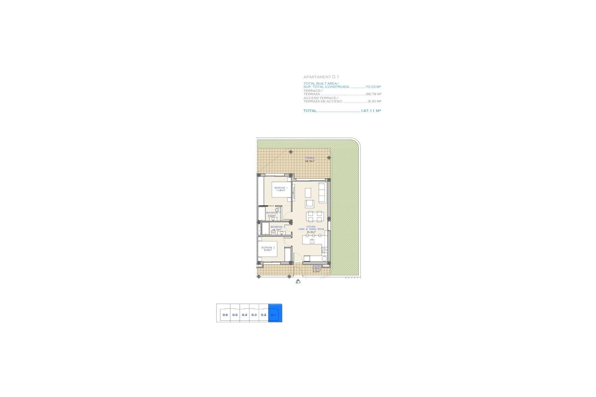 New Build - Wohnung / Apartment -
Los Alcázares - Serena Golf
