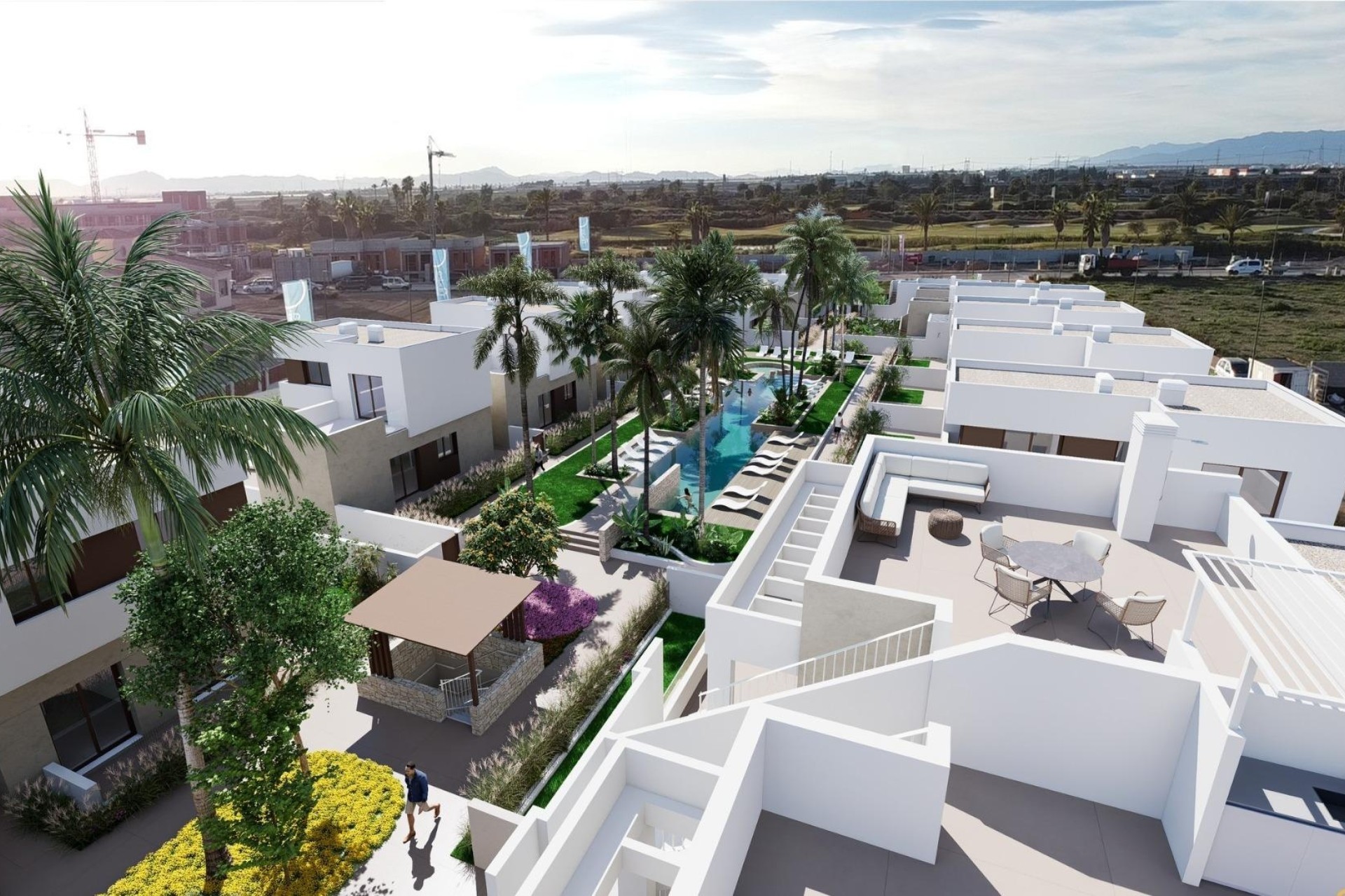 New Build - Wohnung / Apartment -
Los Alcázares - Serena Golf