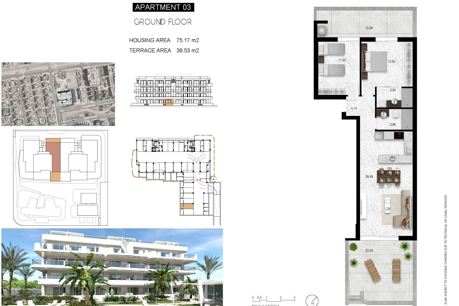 New Build - Wohnung / Apartment -
Orihuela Costa - Lomas de Cabo Roig