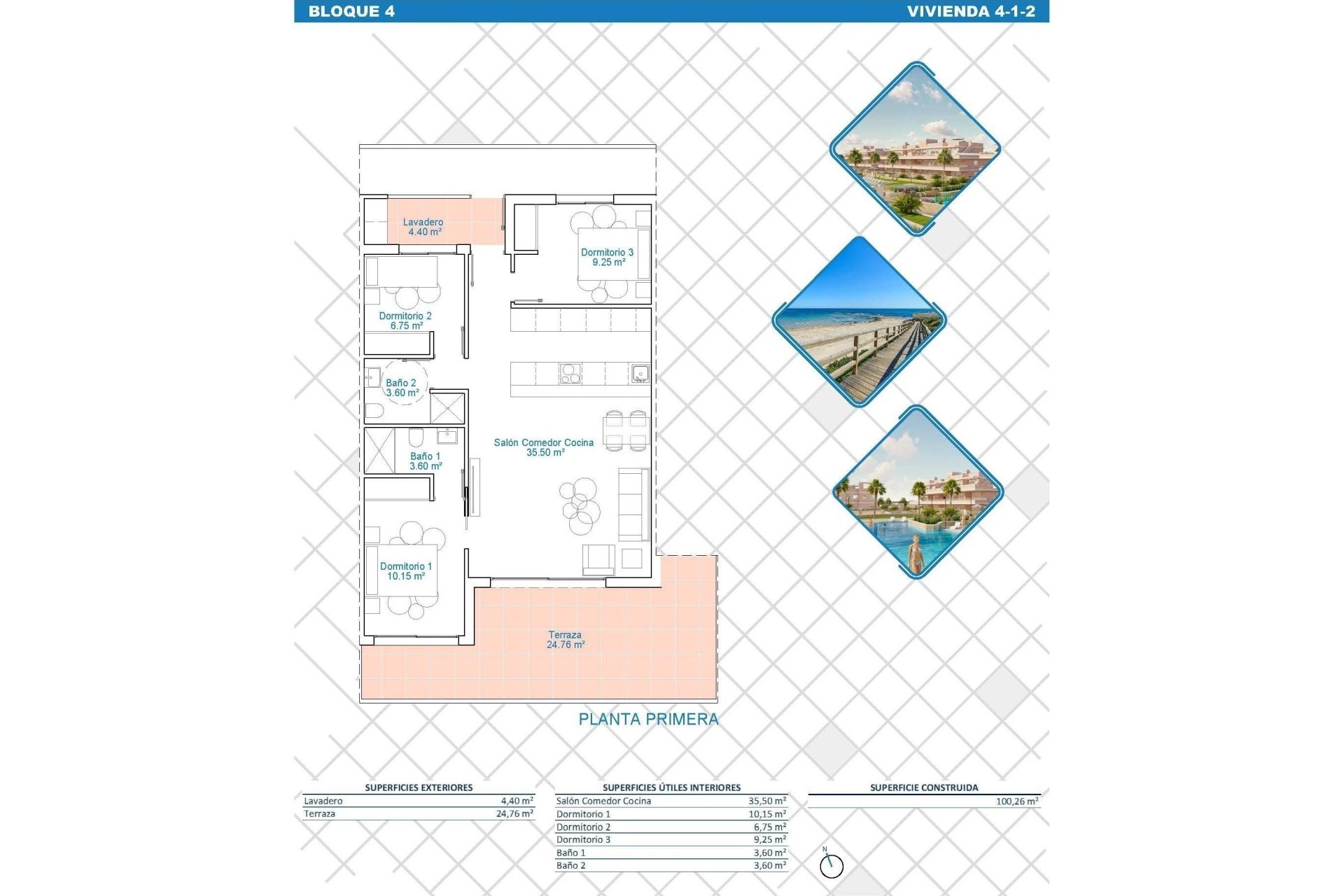 New Build - Wohnung / Apartment -
Pilar de la Horadada - Lo Monte