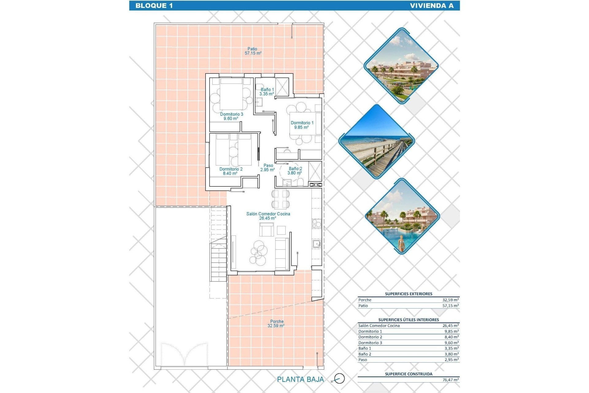 New Build - Wohnung / Apartment -
Pilar de la Horadada - Lo Monte