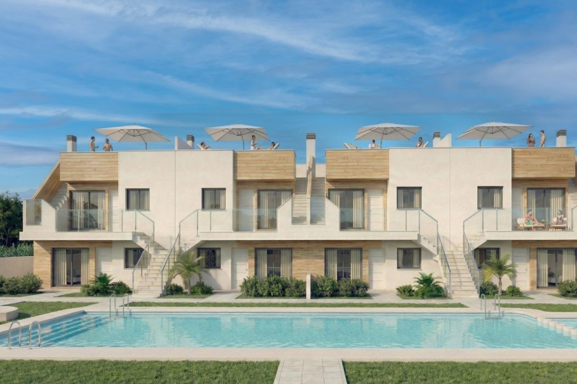 New Build - Wohnung / Apartment -
San Javier - pueblo