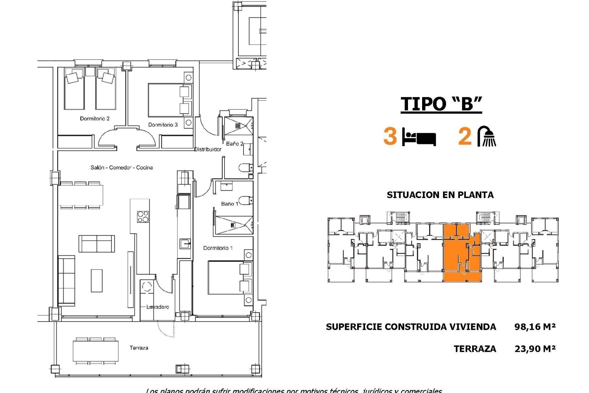 New Build - Wohnung / Apartment -
San Miguel de Salinas - Pueblo