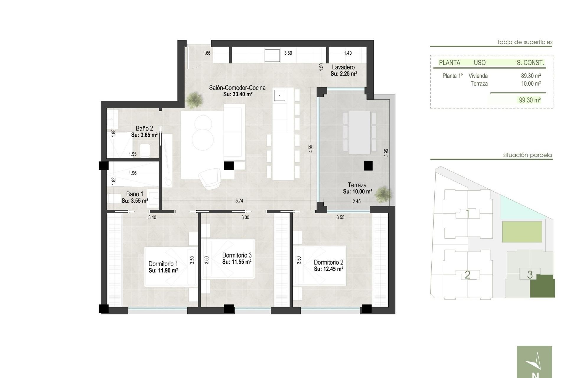 New Build - Wohnung / Apartment -
San Pedro del Pinatar - Center