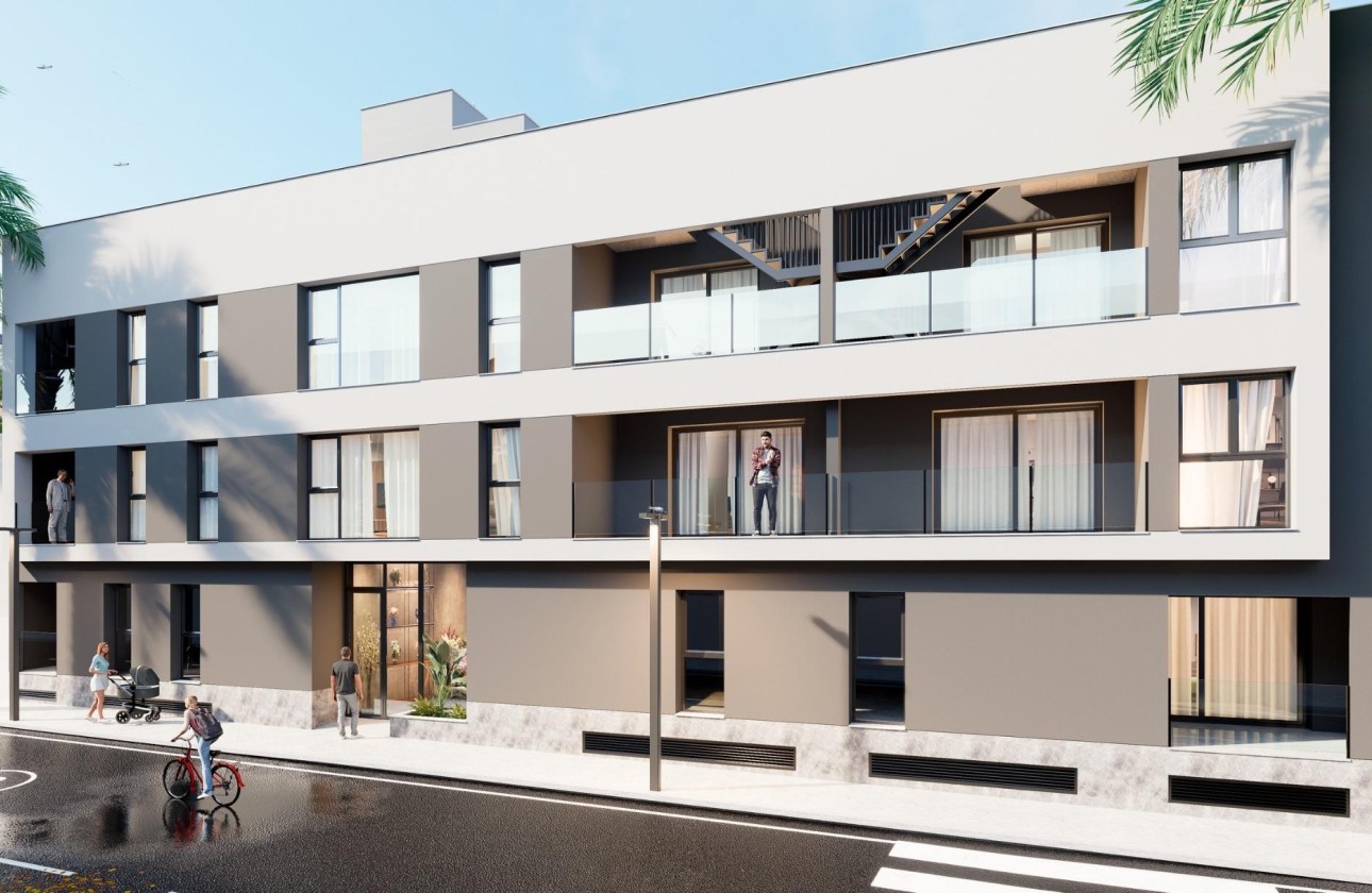 New Build - Wohnung / Apartment -
San Pedro del Pinatar - Lo Pagán