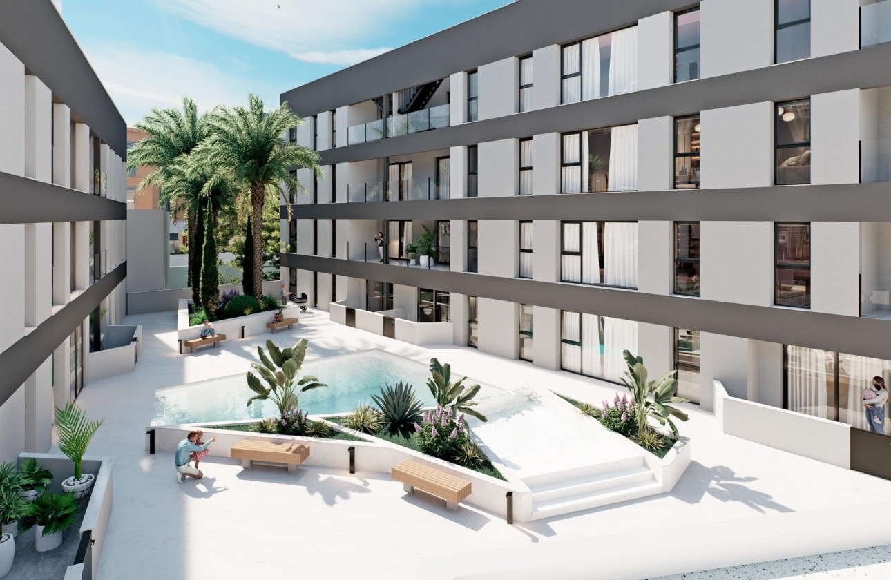New Build - Wohnung / Apartment -
San Pedro del Pinatar - Lo Pagán