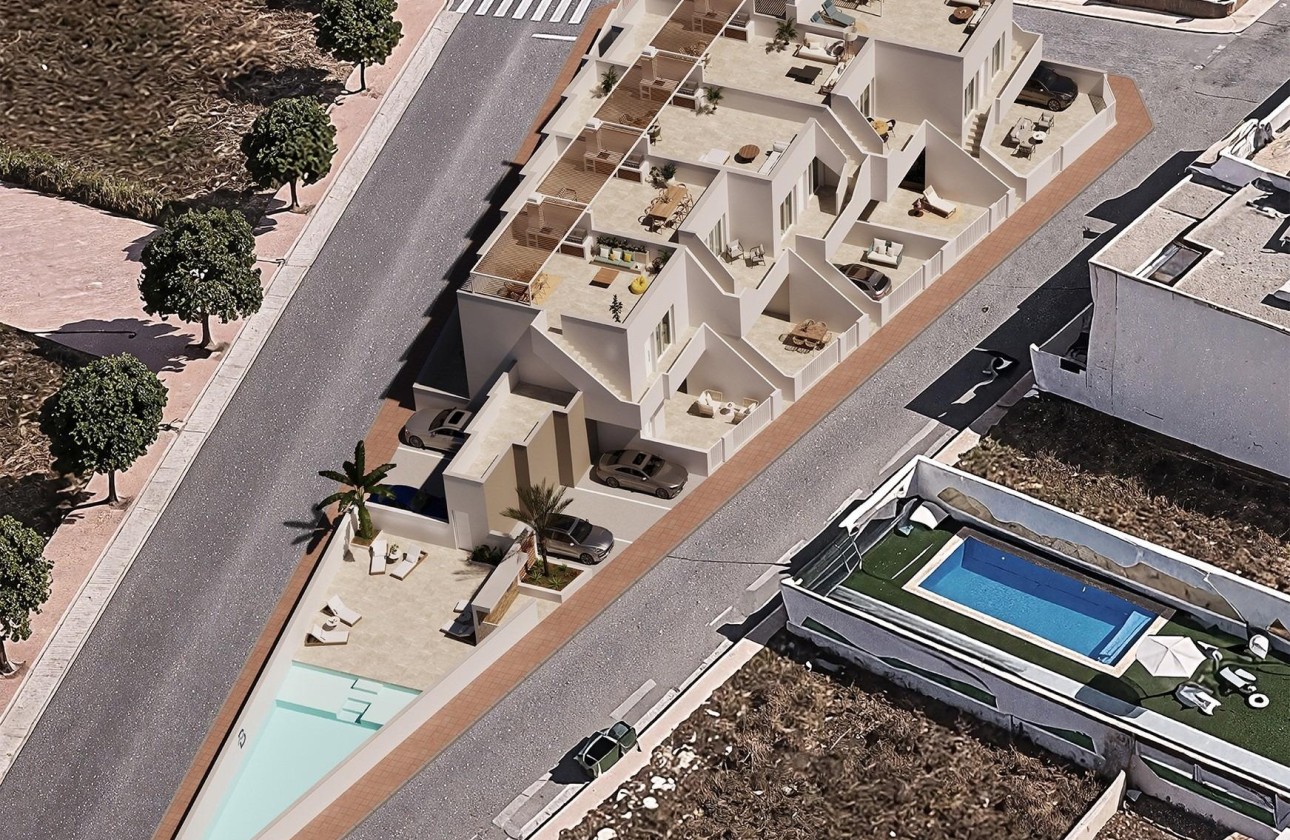 New Build - Wohnung / Apartment -
San Pedro del Pinatar - Pueblo