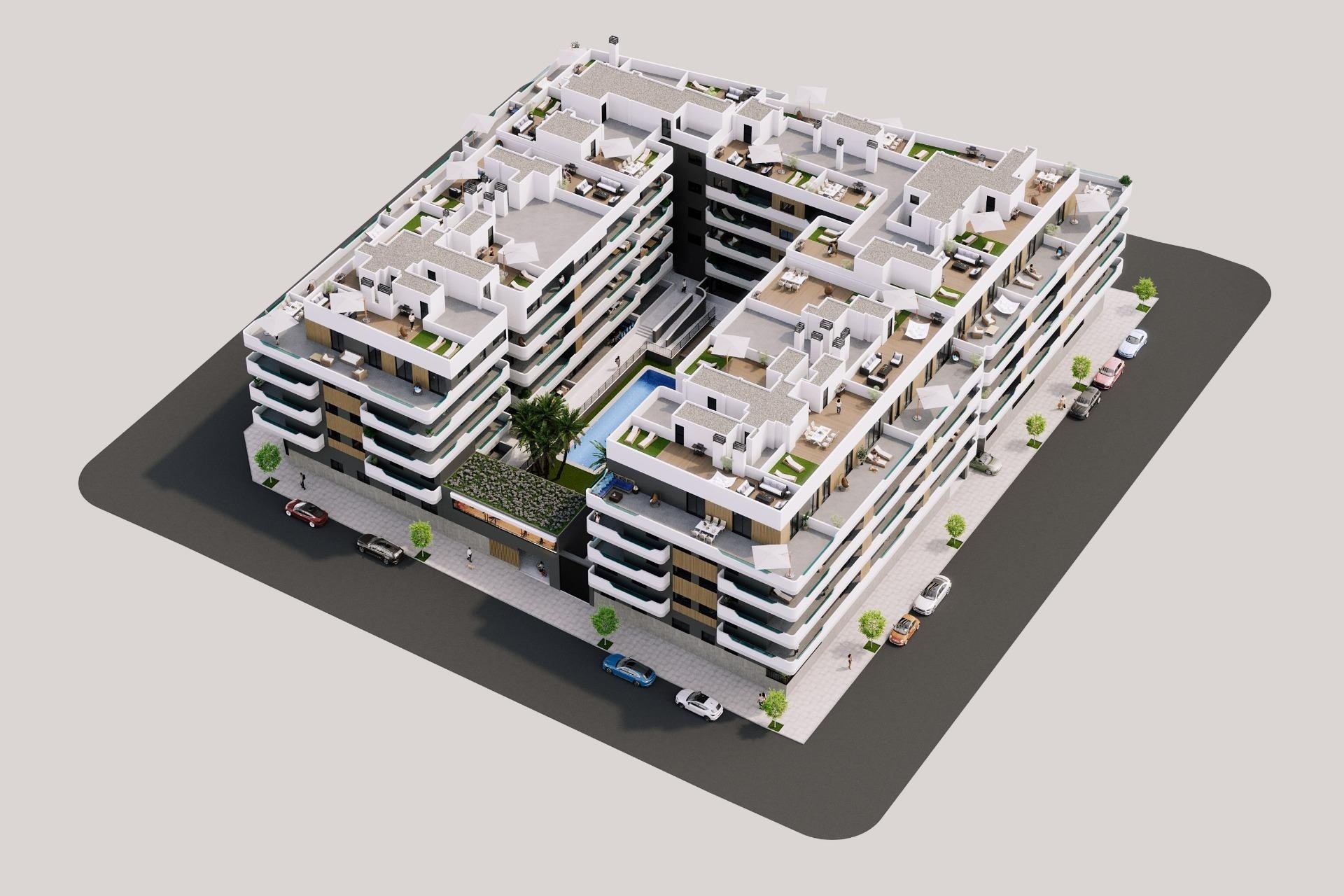 New Build - Wohnung / Apartment -
Santa Pola - Estacion de autobuses