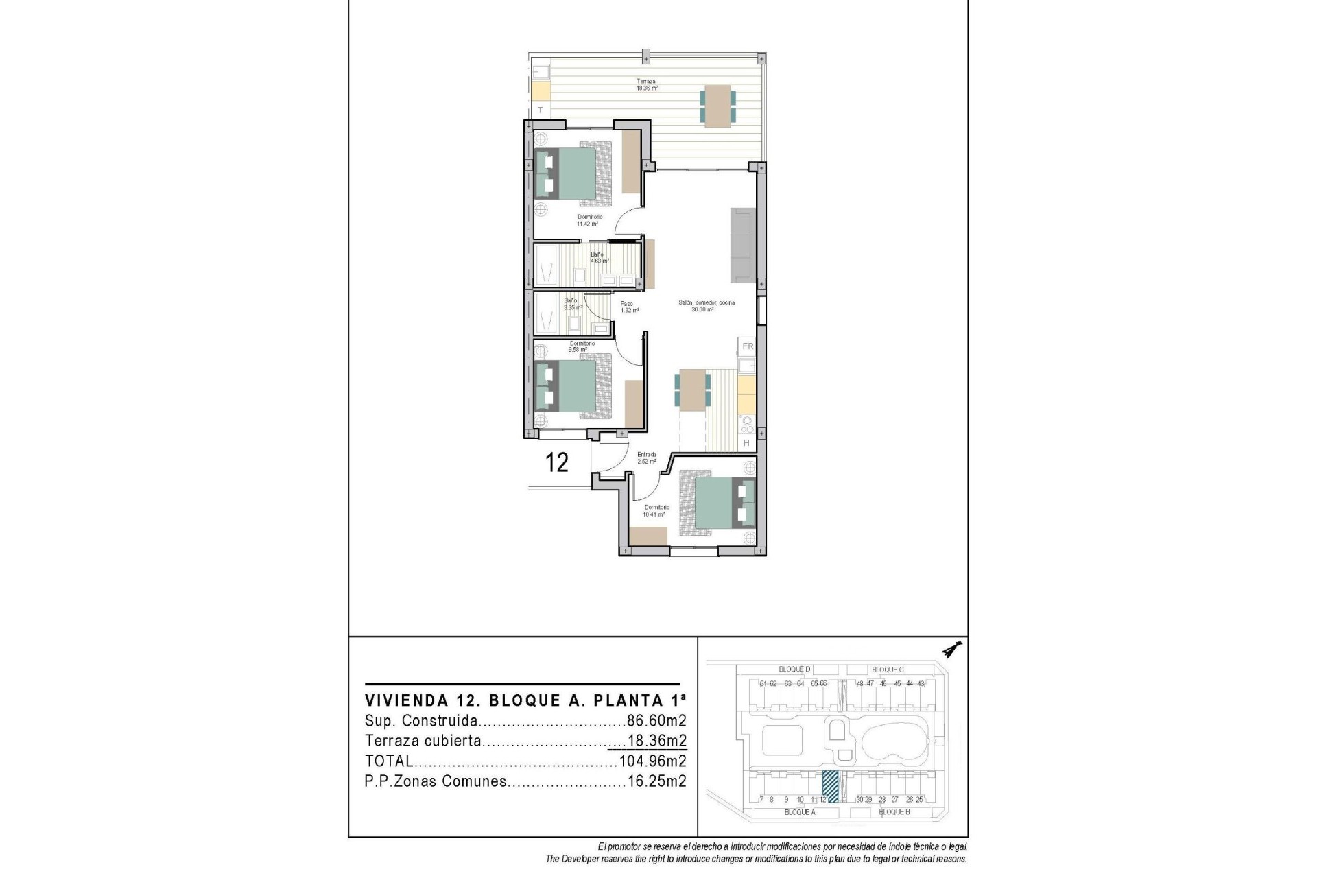 New Build - Wohnung / Apartment -
Torre Pacheco - San Cayetano