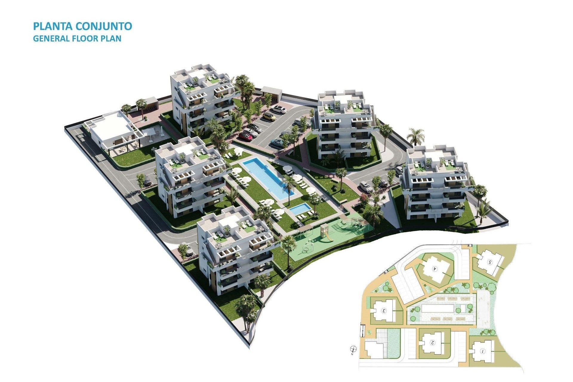 New Build - Wohnung / Apartment -
Torre Pacheco - Santa Rosalia Lake And Life Resort