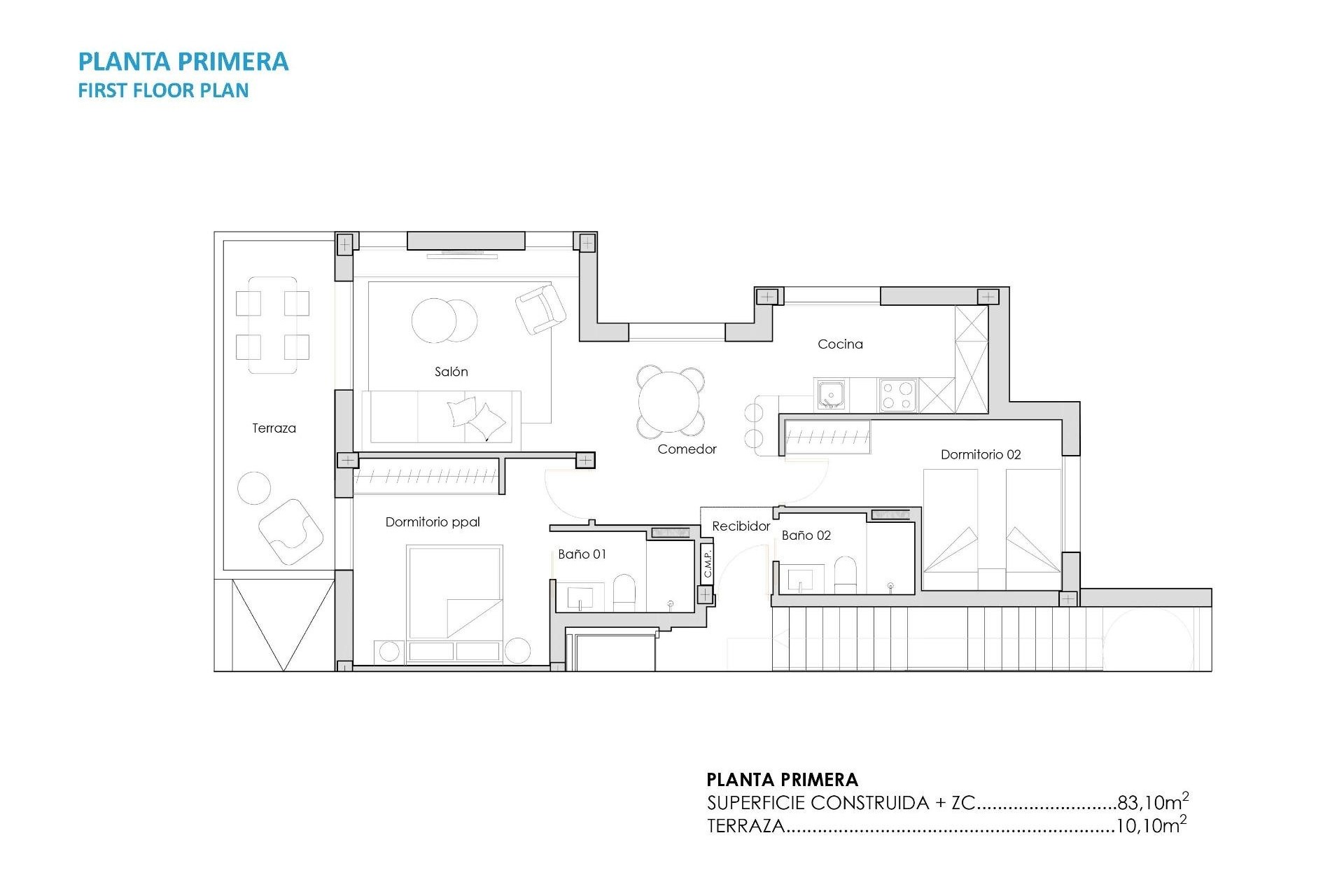 New Build - Wohnung / Apartment -
Torre Pacheco - Santa Rosalia Lake And Life Resort