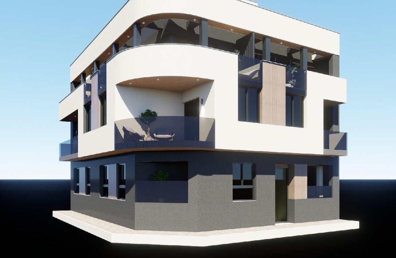 New Build - Wohnung / Apartment -
Torrevieja - Center