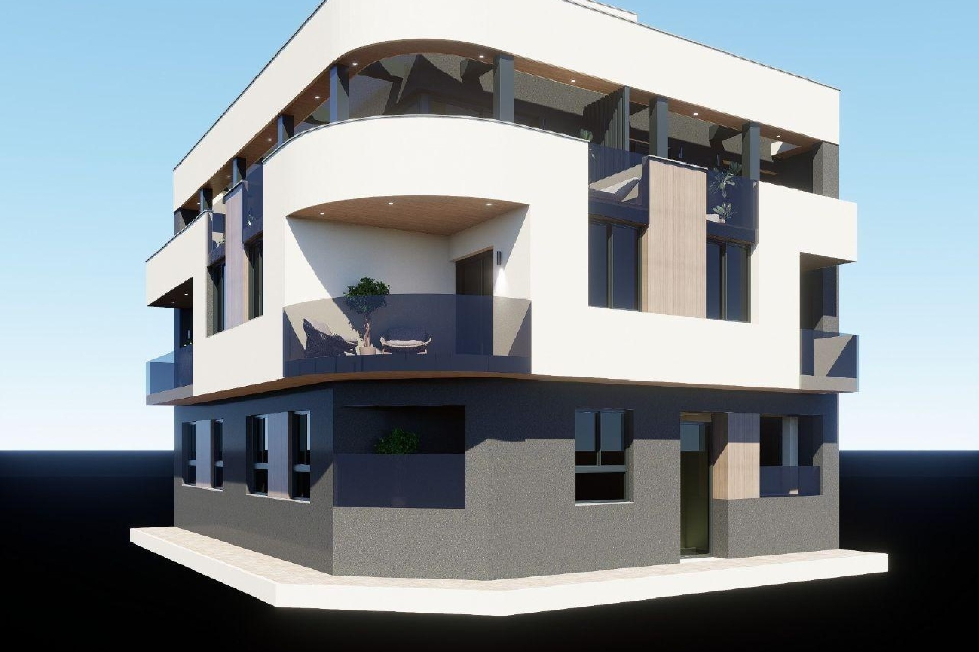 New Build - Wohnung / Apartment -
Torrevieja - Center
