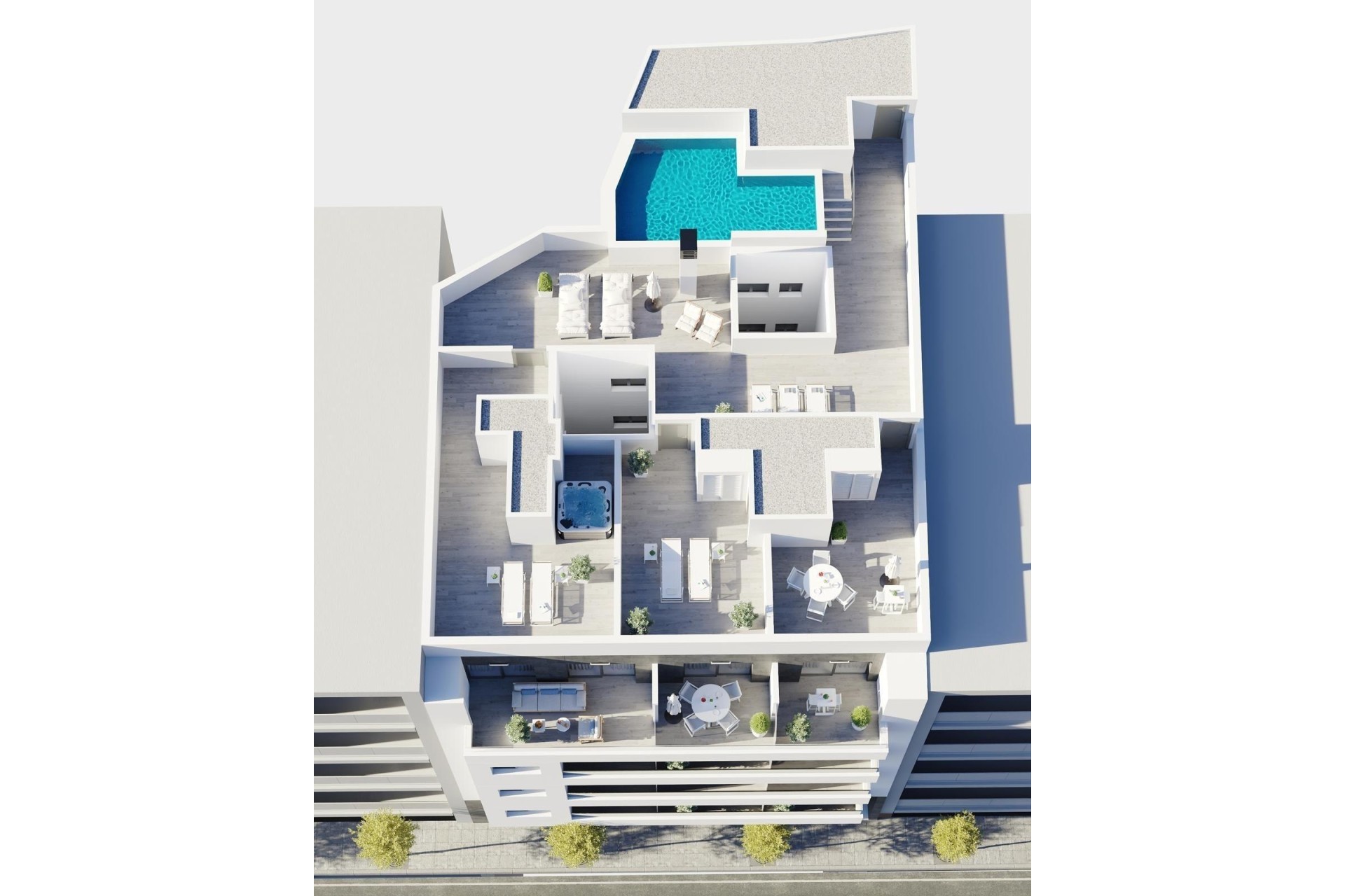 New Build - Wohnung / Apartment -
Torrevieja - Center