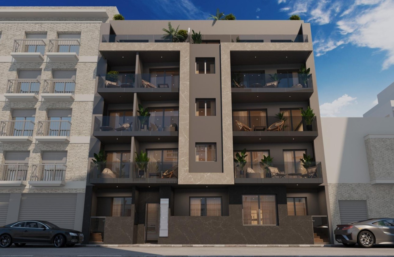 New Build - Wohnung / Apartment -
Torrevieja - Center