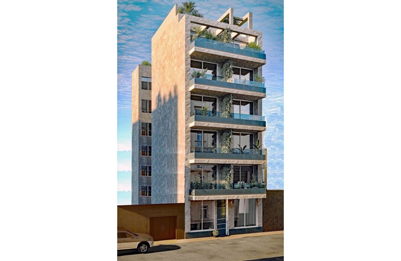 New Build - Wohnung / Apartment -
Torrevieja - Center