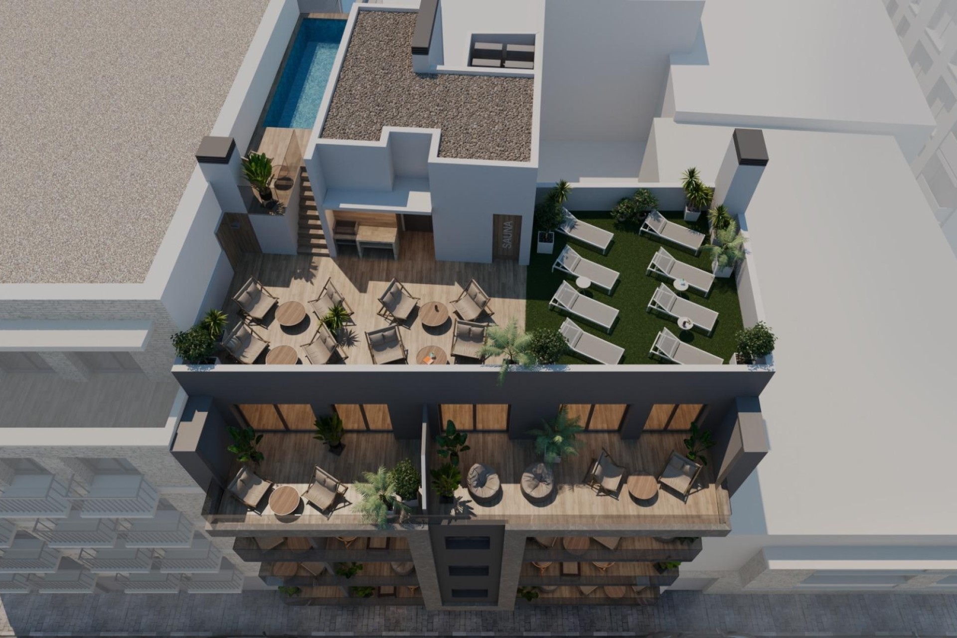 New Build - Wohnung / Apartment -
Torrevieja - Center