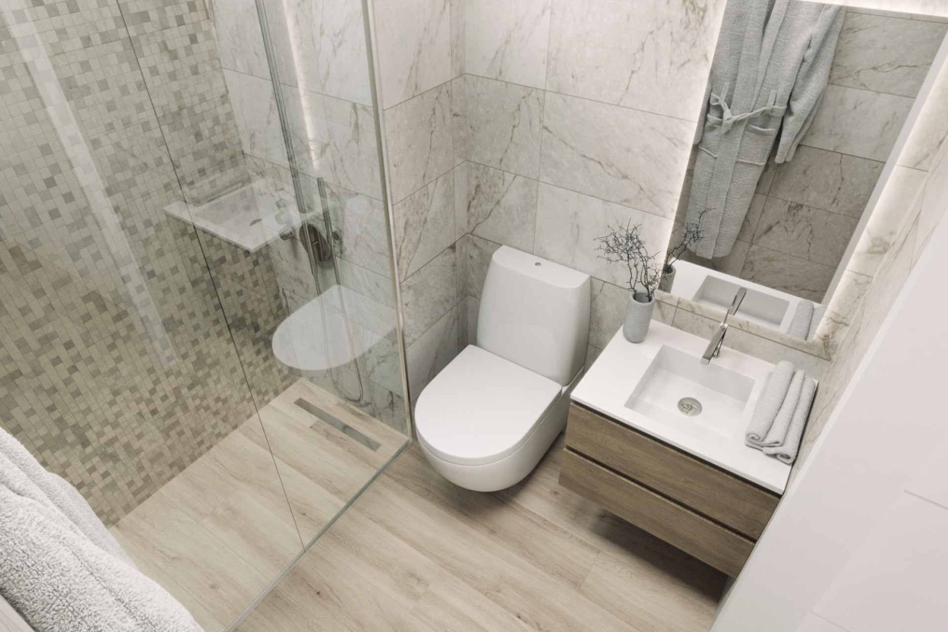 New Build - Wohnung / Apartment -
Torrevieja - Center
