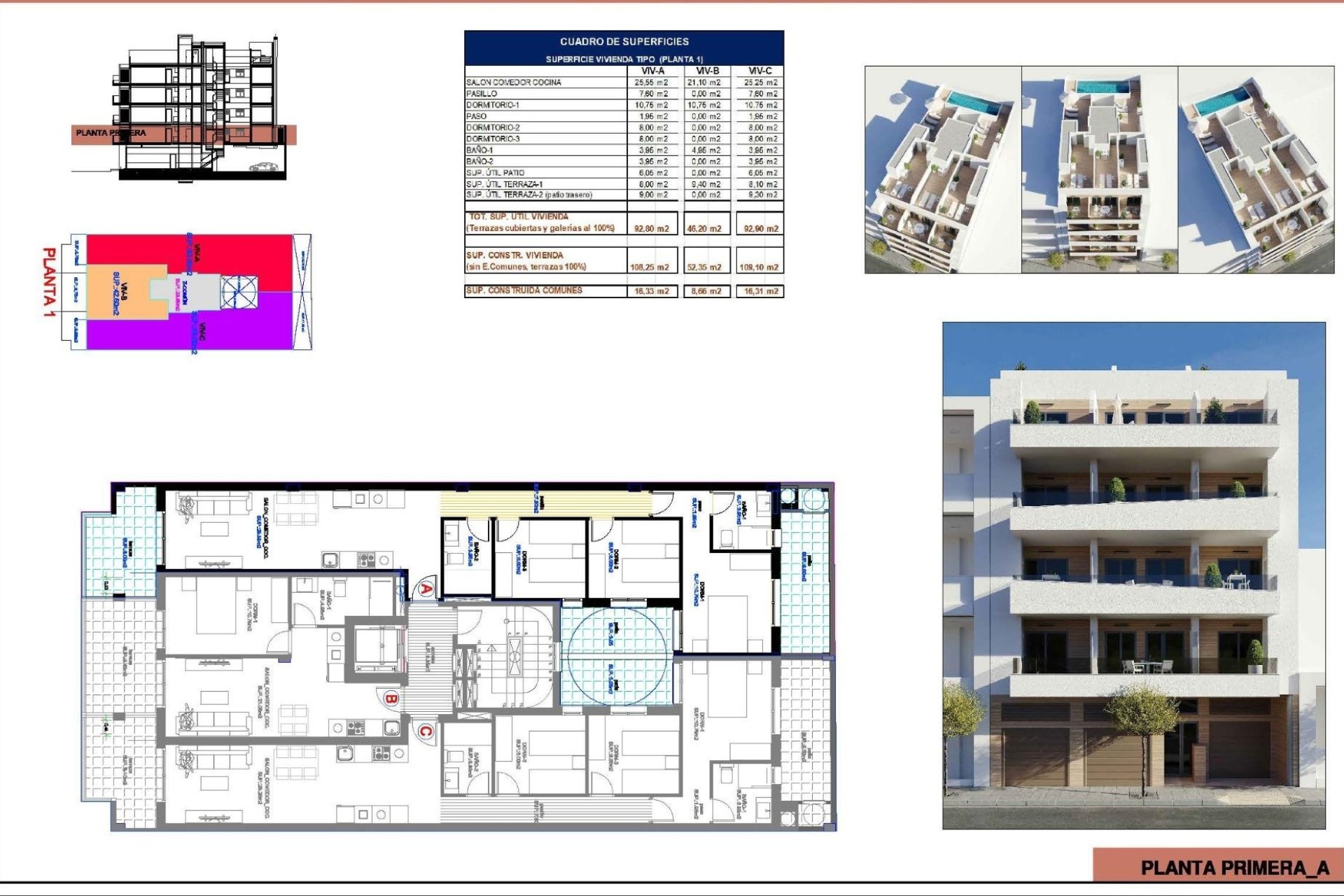 New Build - Wohnung / Apartment -
Torrevieja - Center