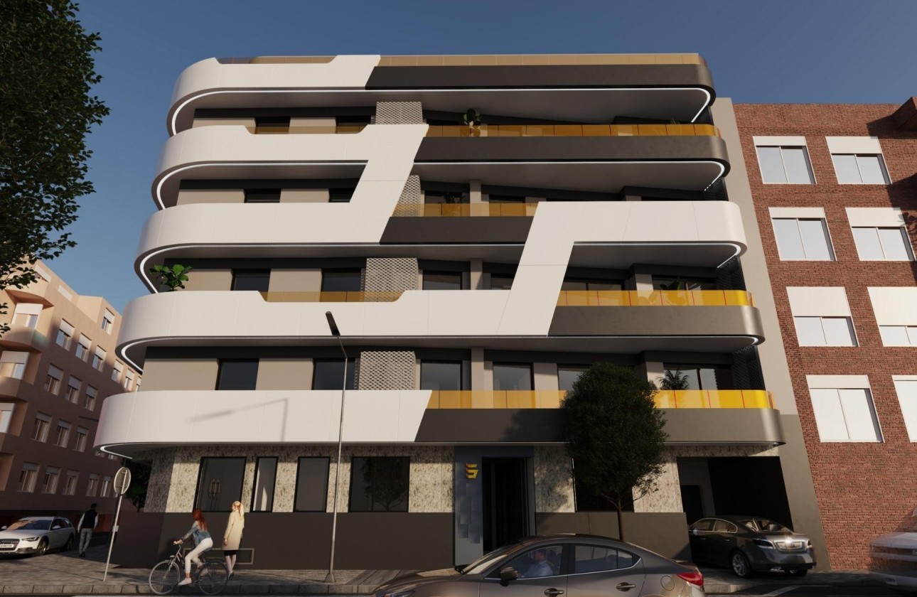 New Build - Wohnung / Apartment -
Torrevieja - Center