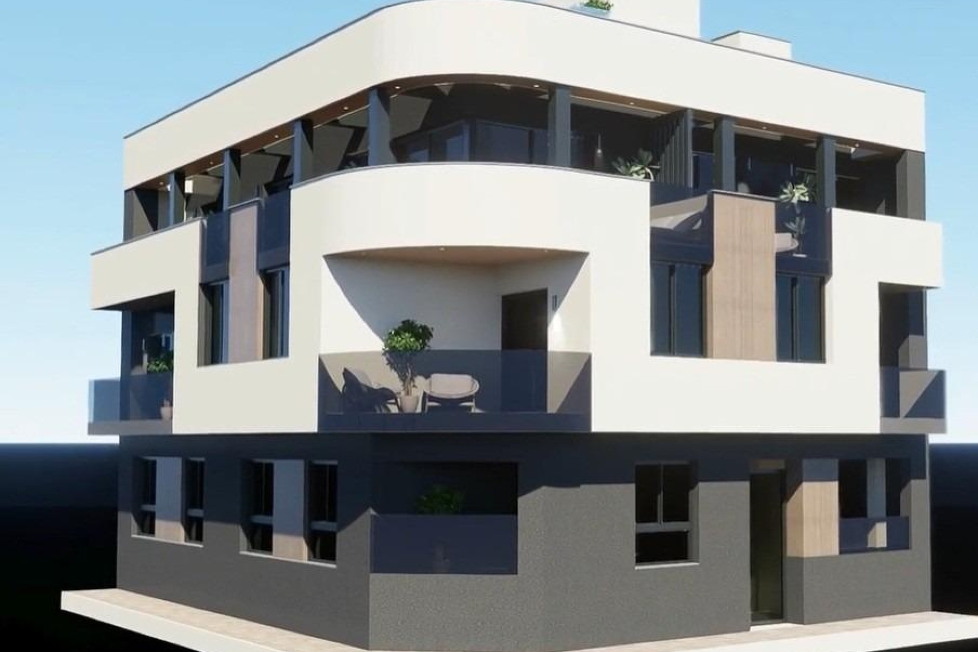New Build - Wohnung / Apartment -
Torrevieja - Center