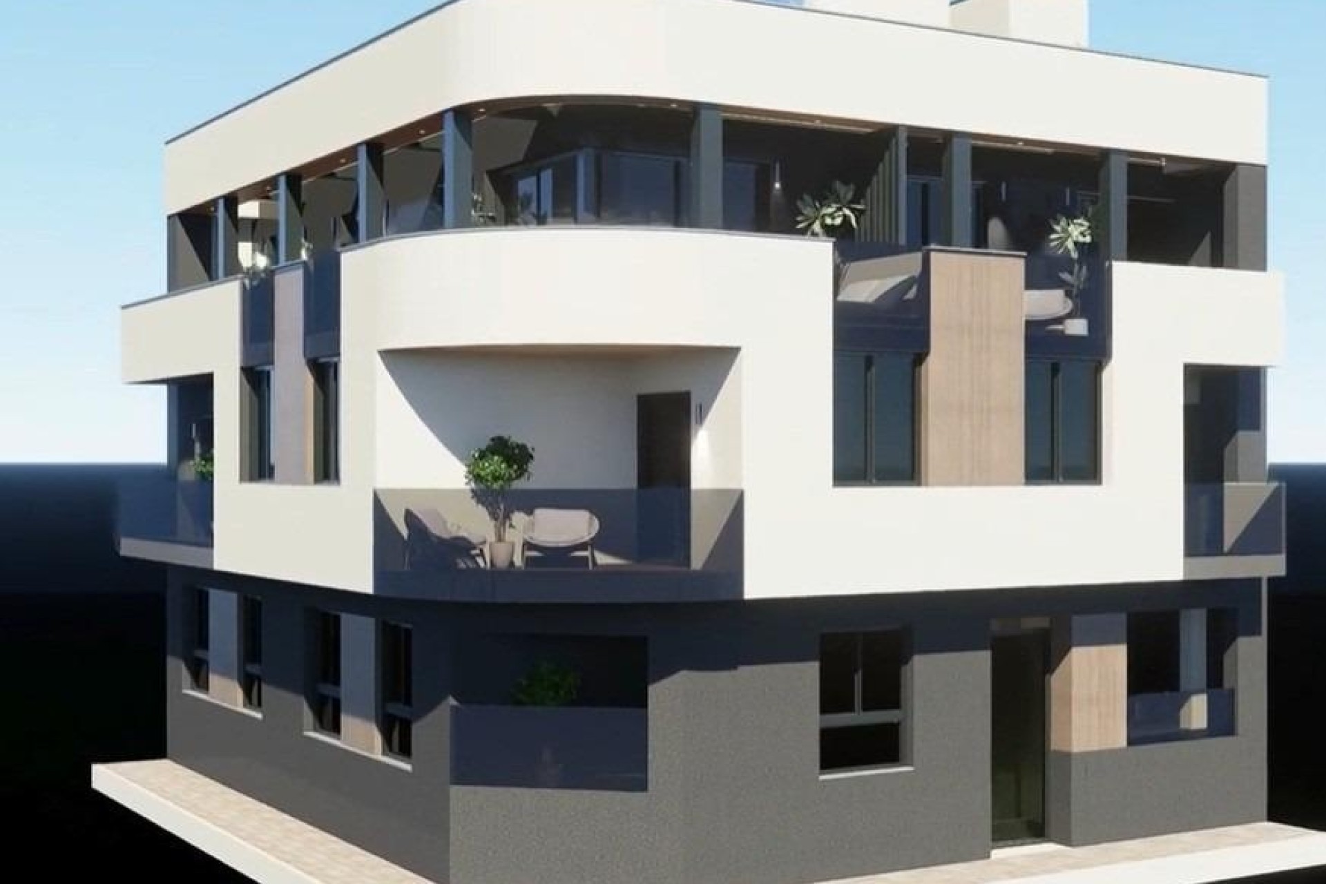 New Build - Wohnung / Apartment -
Torrevieja - Center