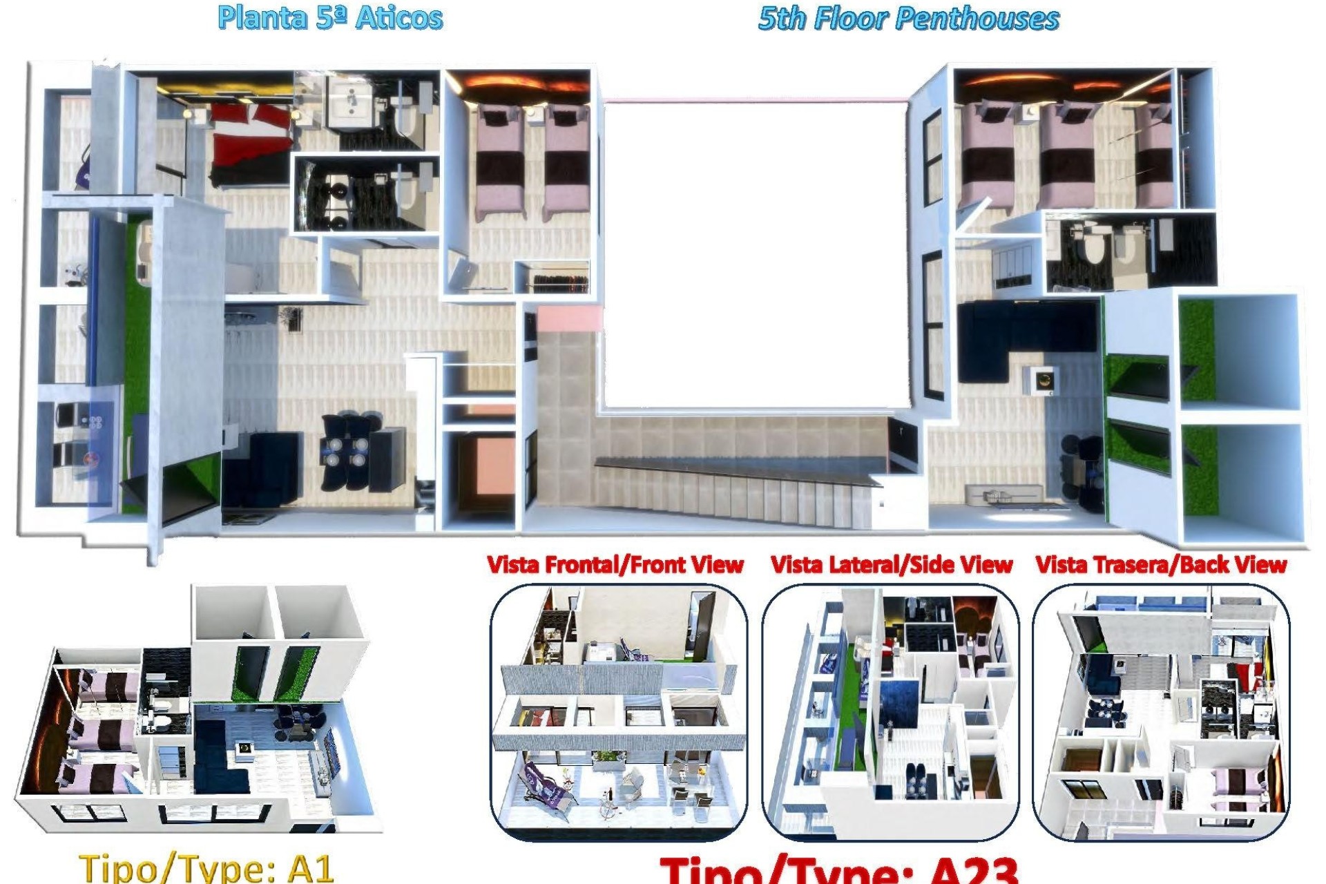 New Build - Wohnung / Apartment -
Torrevieja - Center