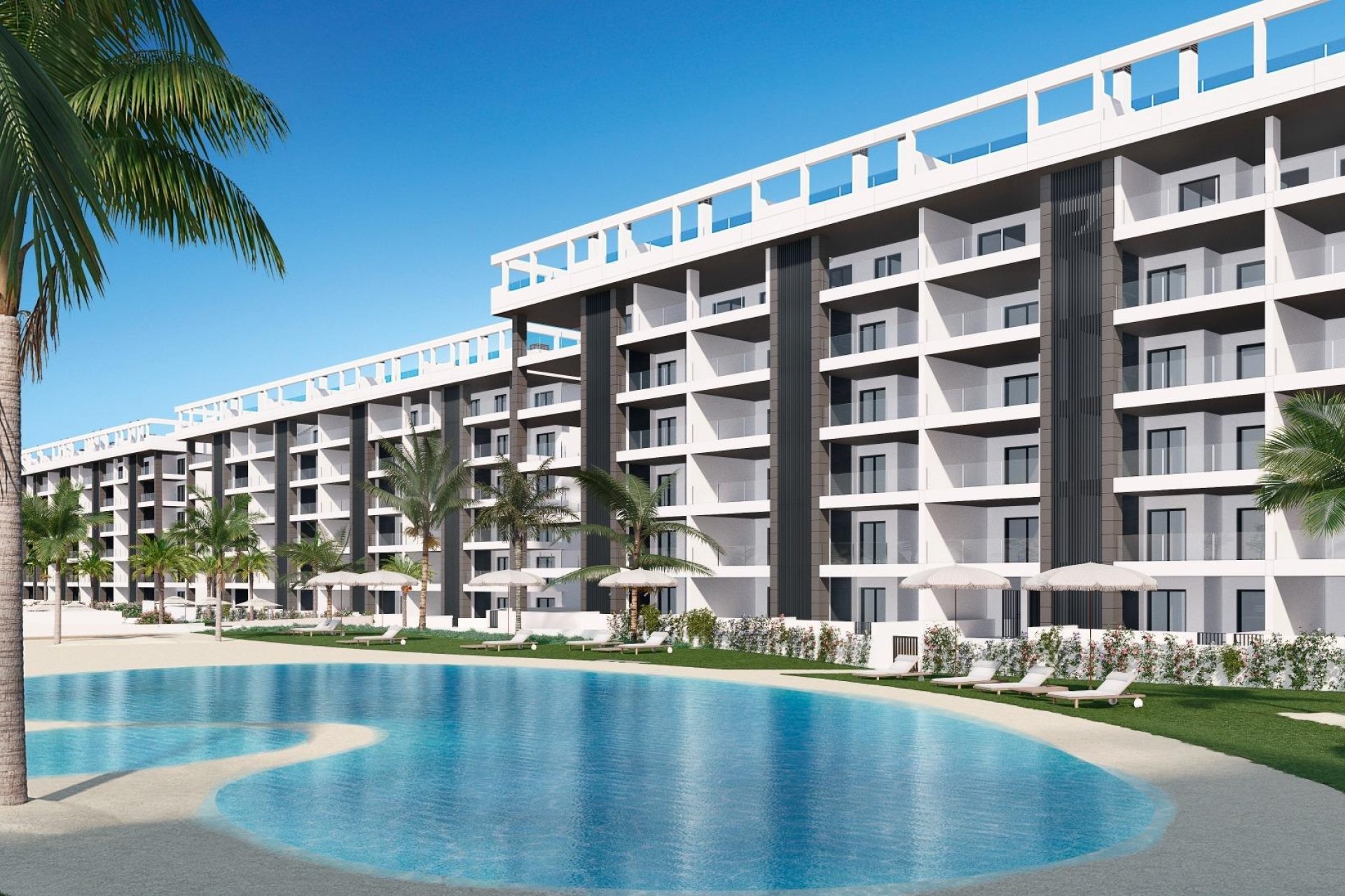 New Build - Wohnung / Apartment -
Torrevieja - La Mata