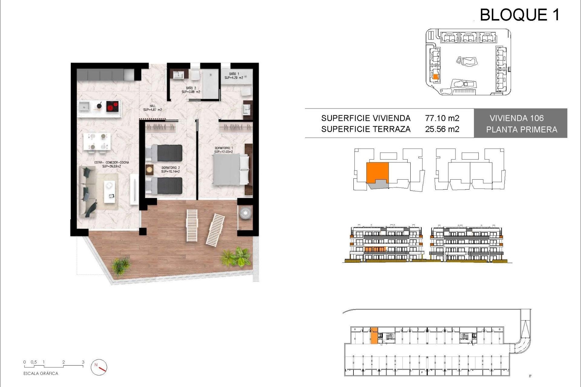 New Build - Wohnung / Apartment -
Torrevieja - La Siesta