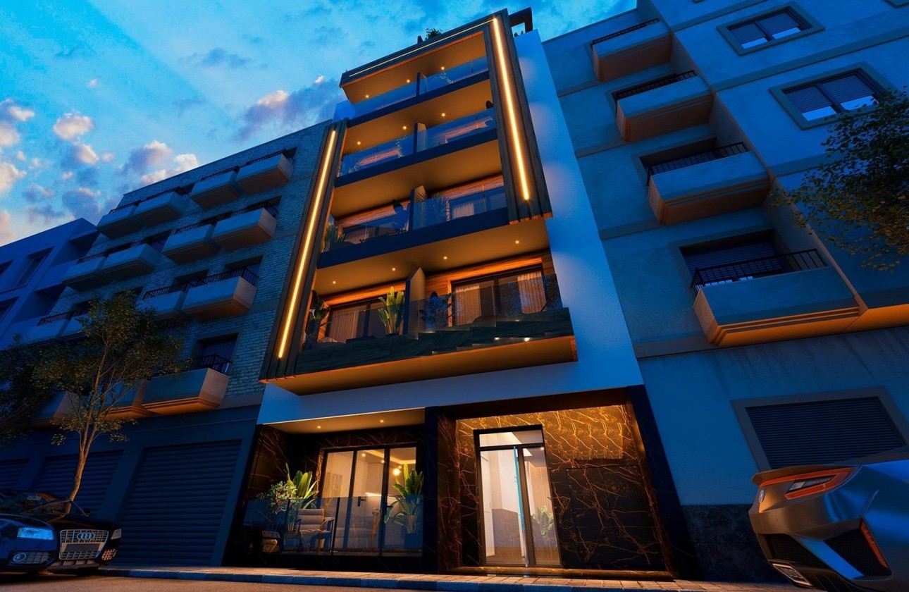 New Build - Wohnung / Apartment -
Torrevieja - Playa de El Cura