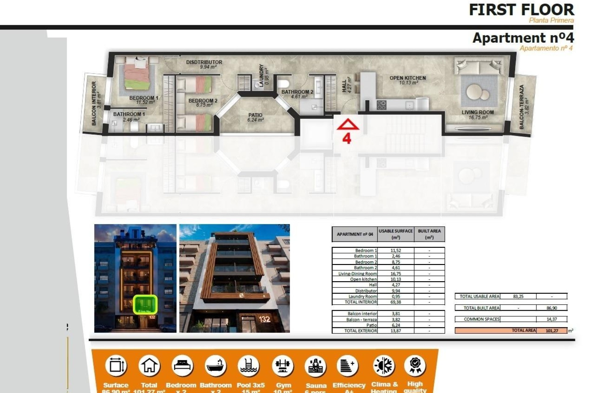 New Build - Wohnung / Apartment -
Torrevieja - Playa de El Cura