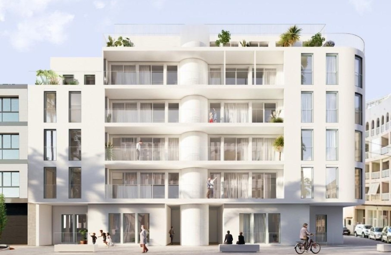 New Build - Wohnung / Apartment -
Torrevieja - Playa de los Locos