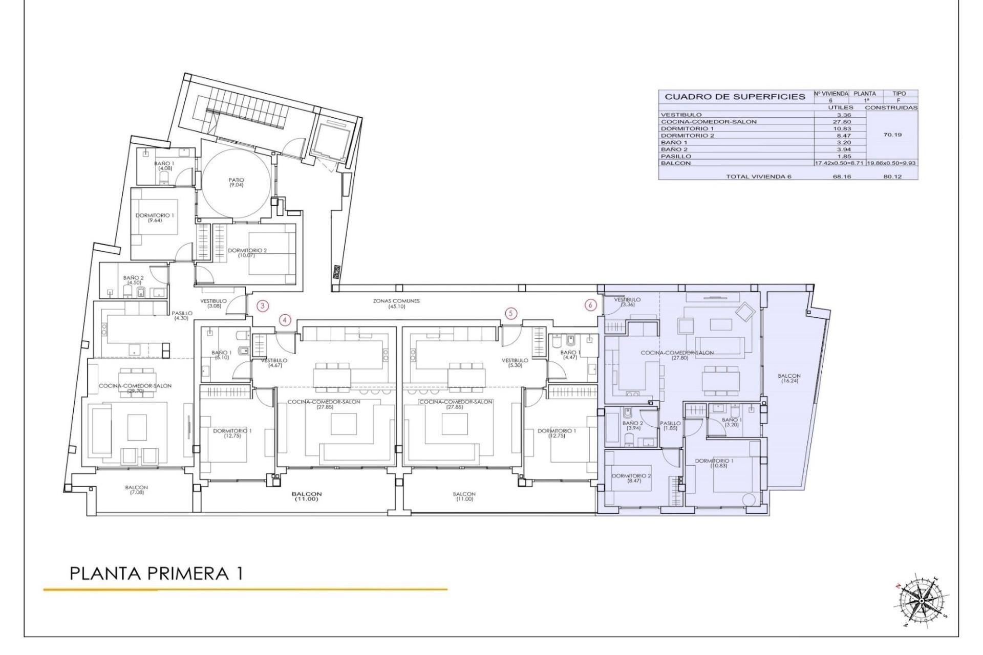 New Build - Wohnung / Apartment -
Torrevieja - Playa del Cura