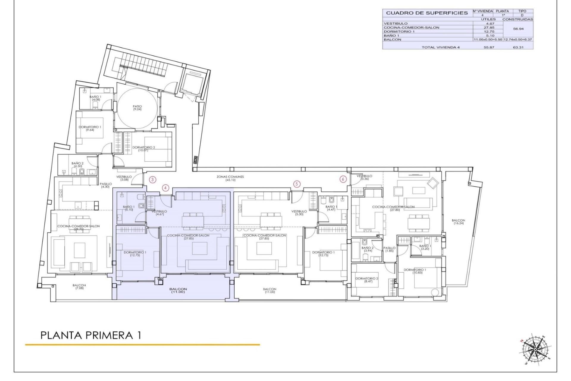 New Build - Wohnung / Apartment -
Torrevieja - Playa del Cura