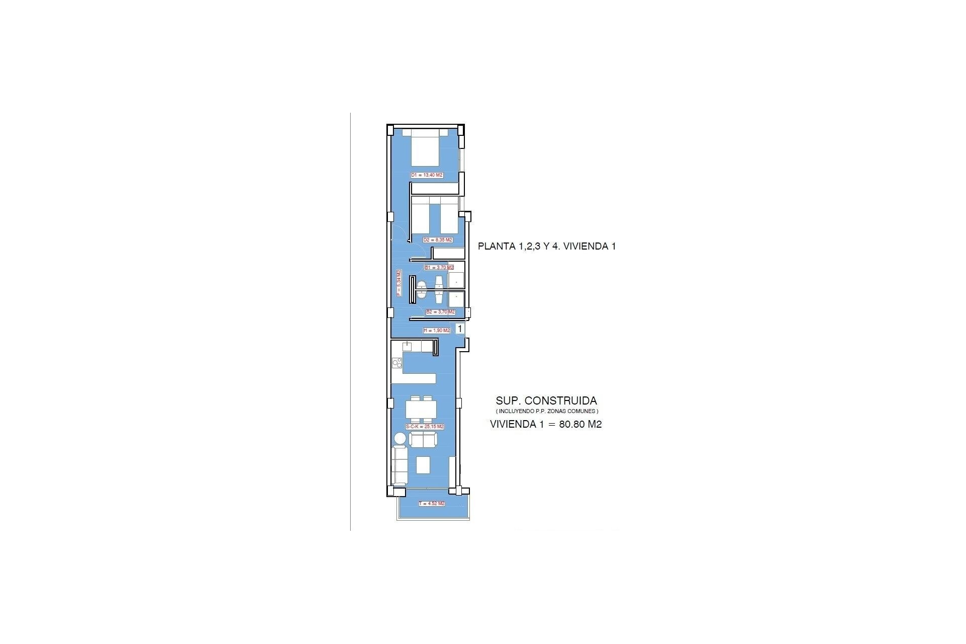 New Build - Wohnung / Apartment -
Torrevieja - Playa El Acequión