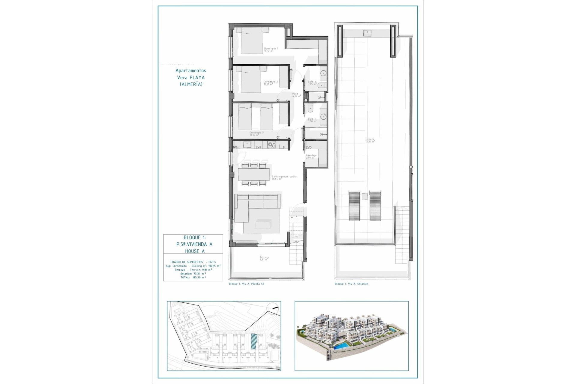 New Build - Wohnung / Apartment -
Vera - Pueblo Salinas