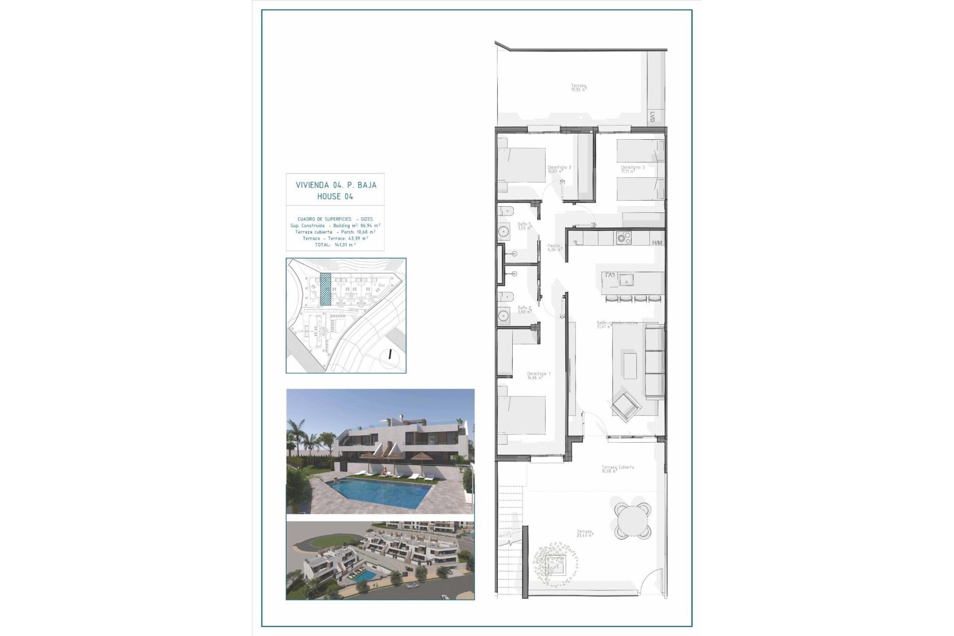 New Build - Wohnung / Apartment -
Vera - Pueblo Salinas