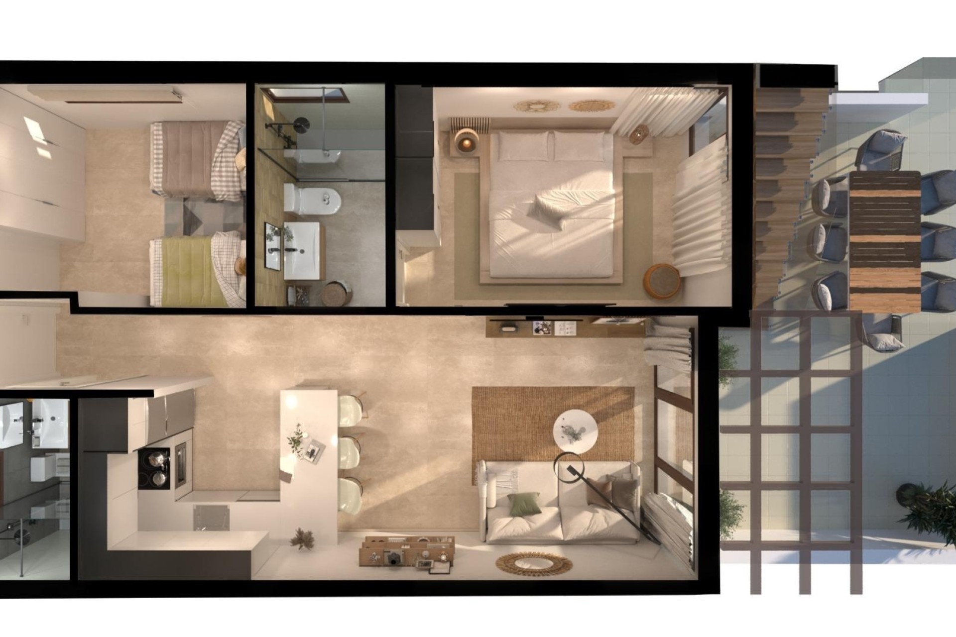 New Build - Wohnung / Apartment -
Vera - Vera playa